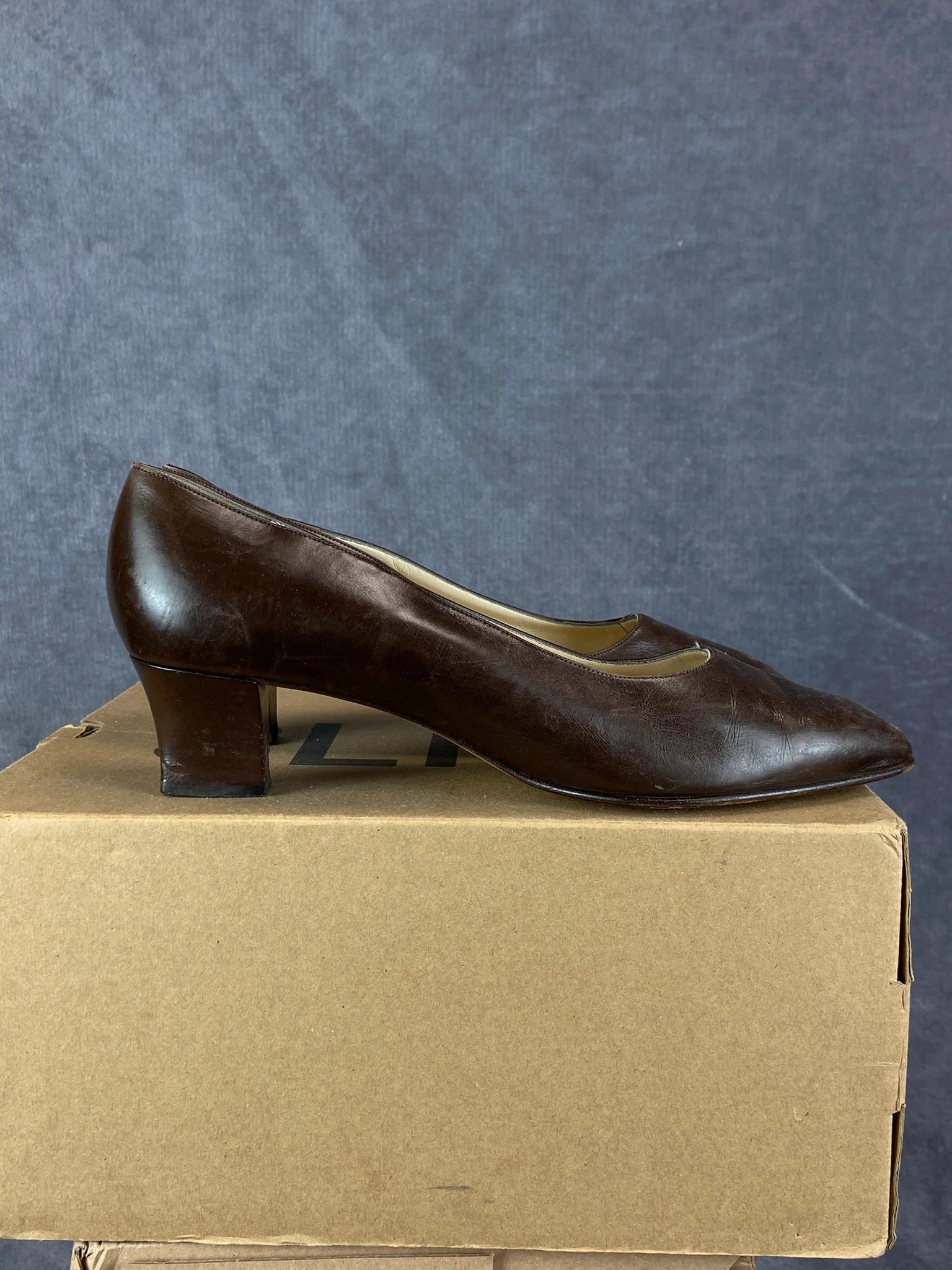 Bally Bally Brown Leather Heels EU 41.5 Size US 11.5 / IT 41.5 - 4 Thumbnail