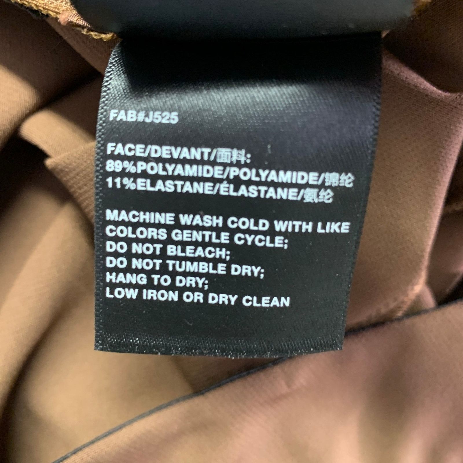 Lafayette 148 Size 6 Brown Polyamide Blend Side Zipper Dress Pants Size 28" / US 6 / IT 42 - 5 Thumbnail