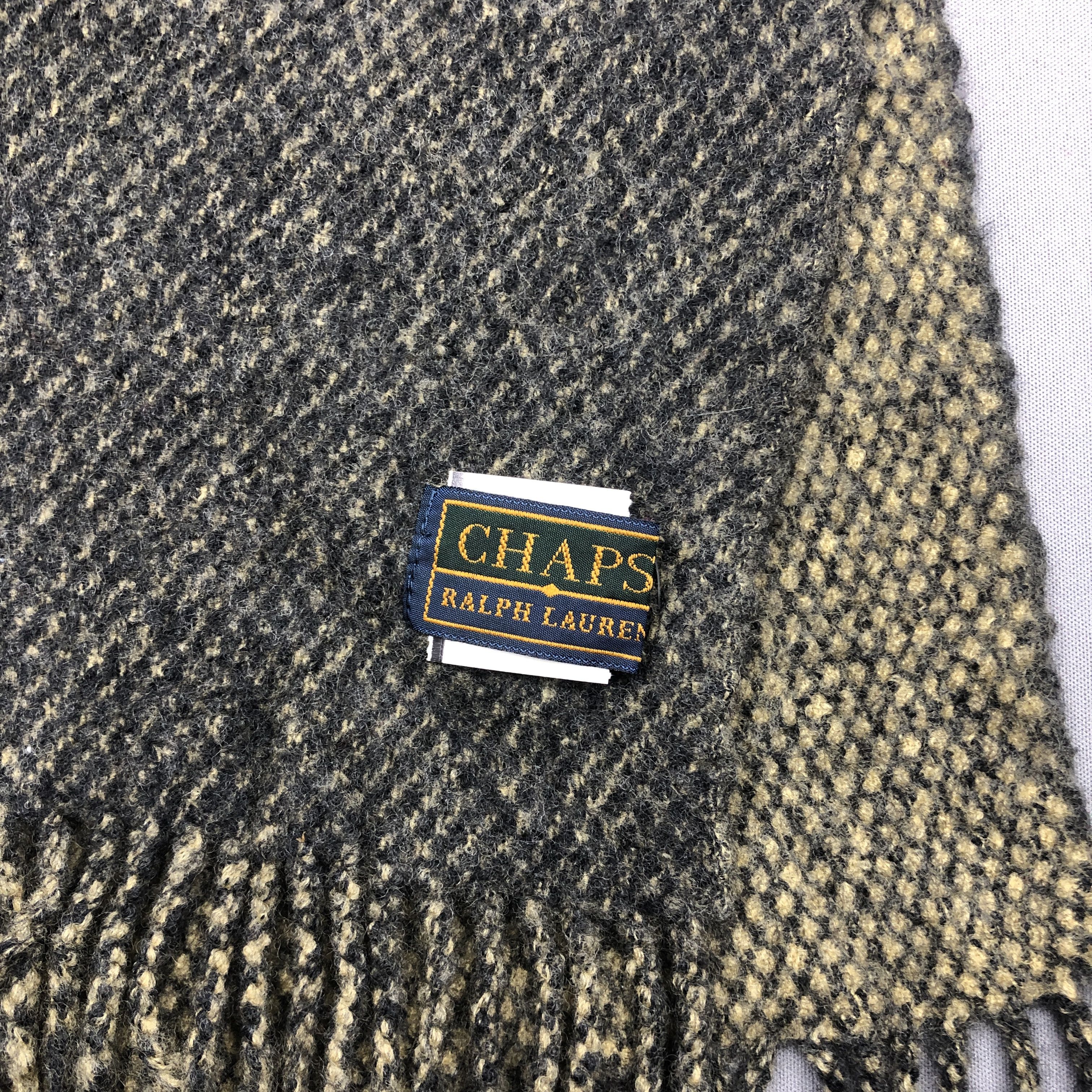 Chaps Ralph Lauren Vintage Chaps Ralph Lauren Scarf Wool Cashmere Scarves Size ONE SIZE - 4 Thumbnail