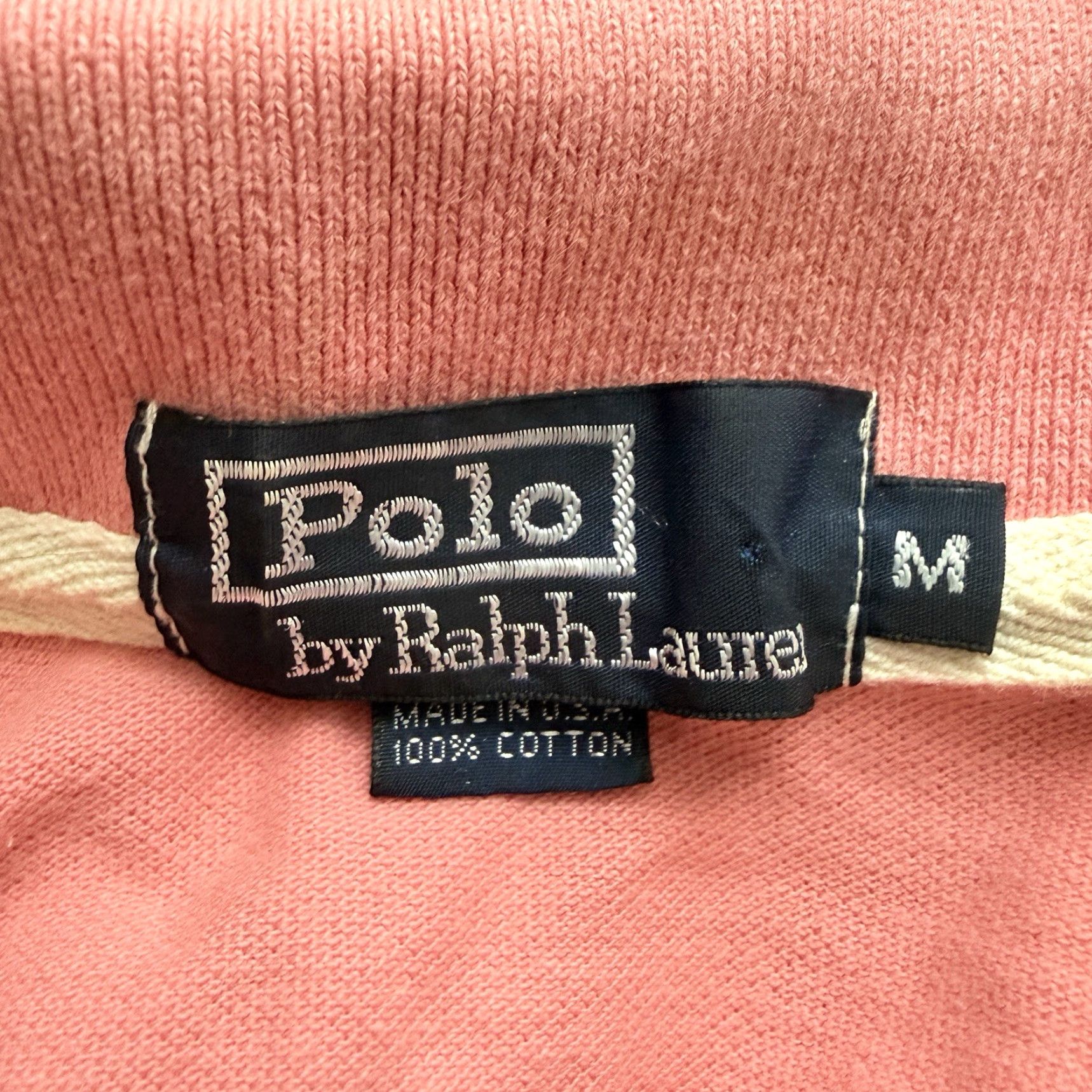 Polo Ralph Lauren VINTAGE Polo Ralph Lauren Polo Shirt Mens Size M Pink 100% Cotton Casual Polo Shirt Mens M Pink Polo Ralph Lauren Size US M / EU 48-50 / 2 - 4 Thumbnail