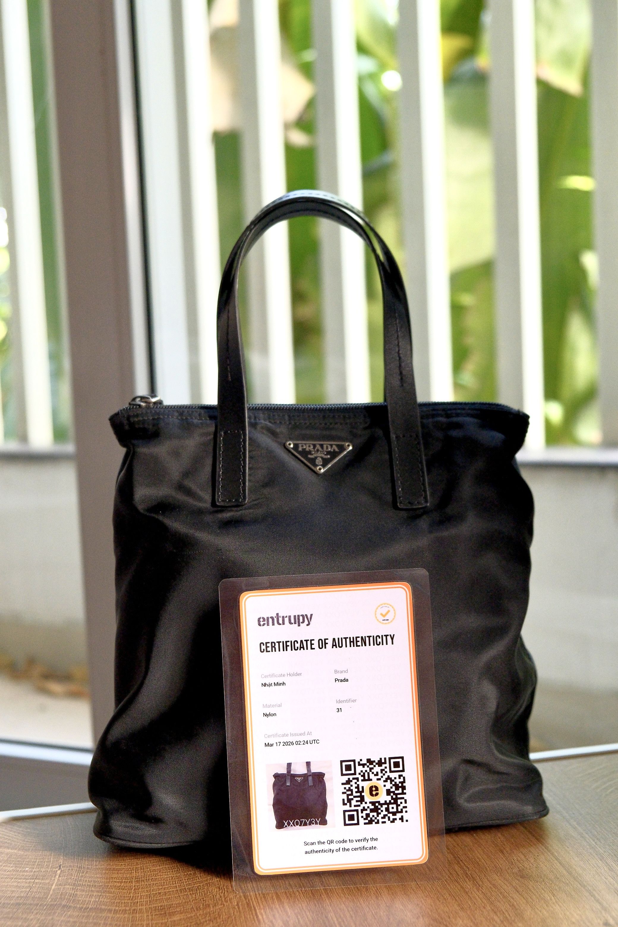 Prada Prada Nylon Tote Bag Size ONE SIZE - 1 Thumbnail