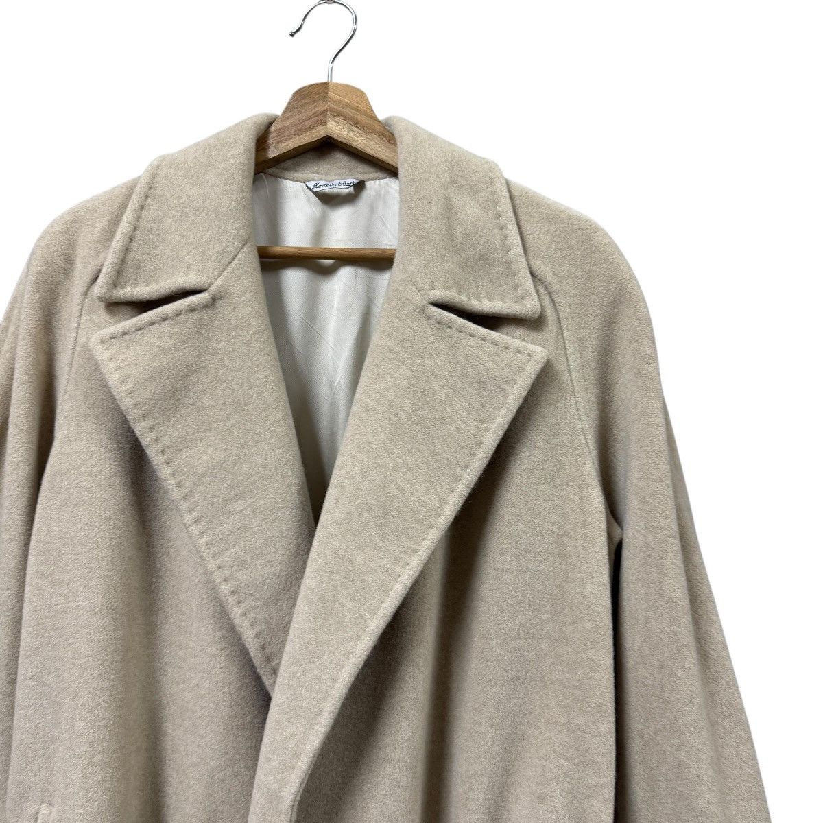 Giorgio Armani I Blues Tie-Belt Twill Coat Jacket *Only For Japan Release* Size US XS / EU 42 / 0 - 9 Thumbnail