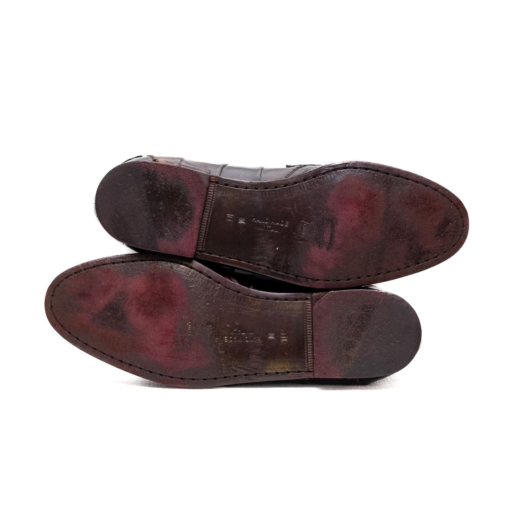 Bruno Magli Bruno Magli Genuine Brown Crocodile Loafers – Size 10.5 M Size US 10.5 / EU 43-44 - 8 Thumbnail