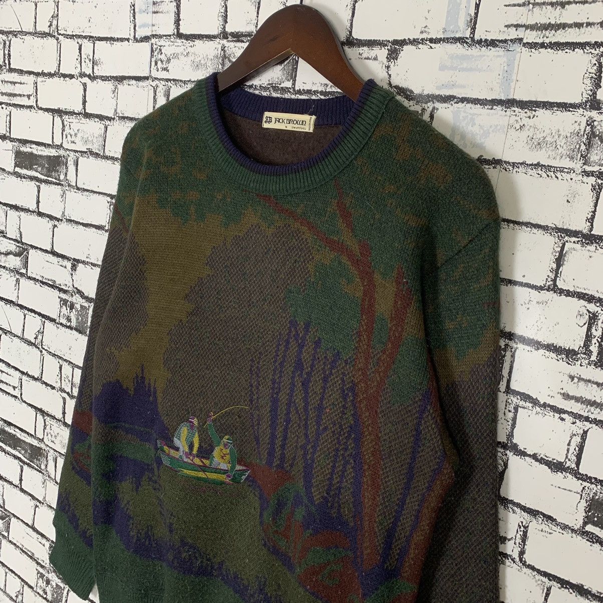 Japanese Brand × Vintage Vintage Japanese Brand Jack Brown Sweatshirt Crewneck Size US M / EU 48-50 / 2 - 3 Thumbnail