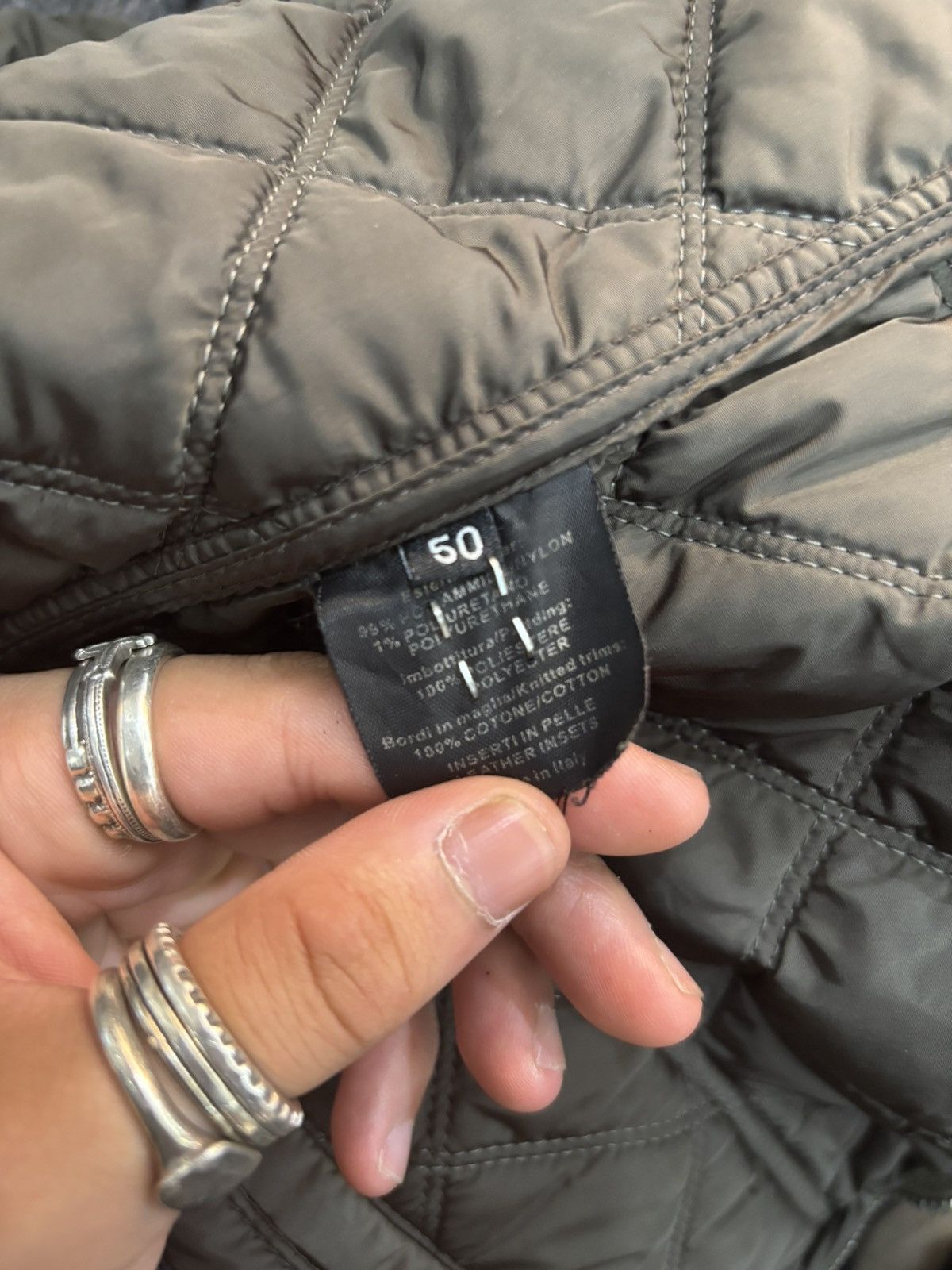 Gucci Gucci Fall 2005 runway suede mixed quilted puffer jacket Size US M / EU 48-50 / 2 - 12 Thumbnail