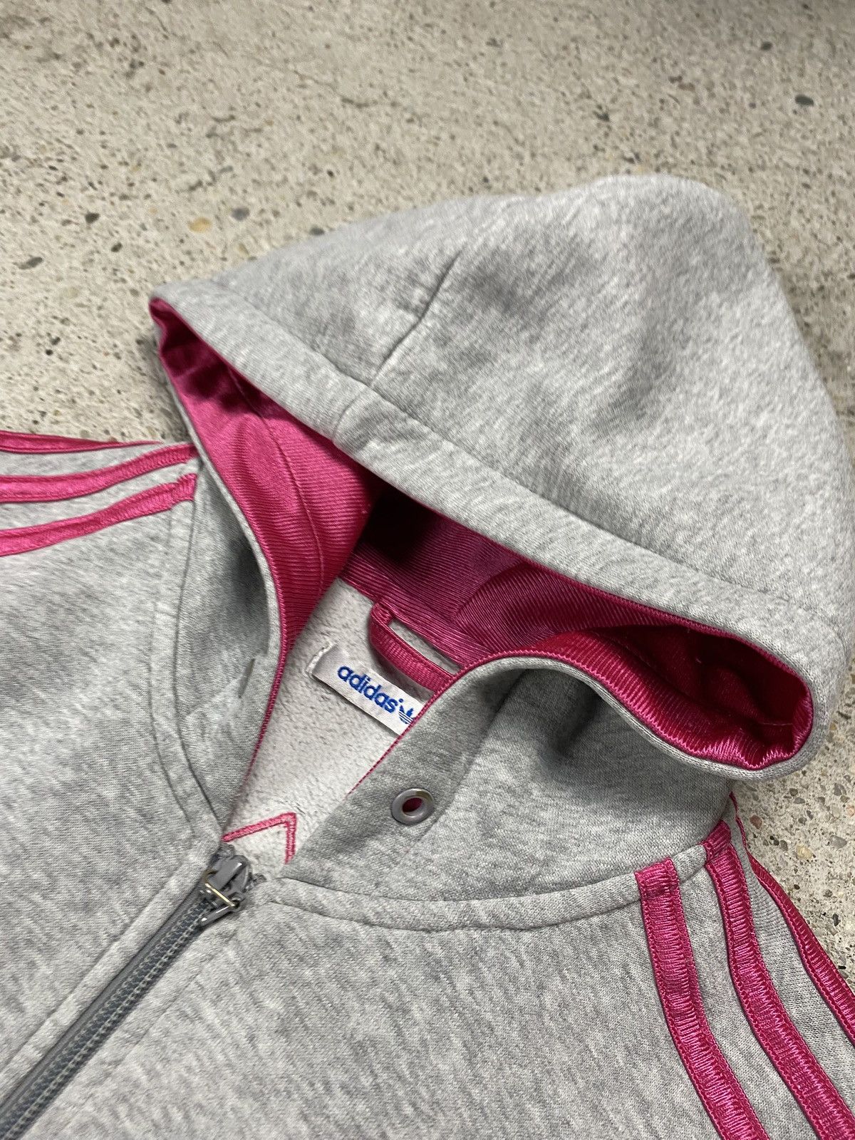 Adidas Adidas chile 62 hoodie pink stripes Size L / US 10 / IT 46 - 6 Thumbnail