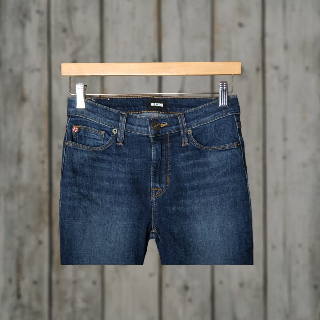 Hudson HUDSON Natalie Mid Denim Ankle Jeans Sz 25 Women Blue Stretch Skinny Inseam 28 Rise 8.75 Hoodie? Size 42" / US 20 - 1 Thumbnail