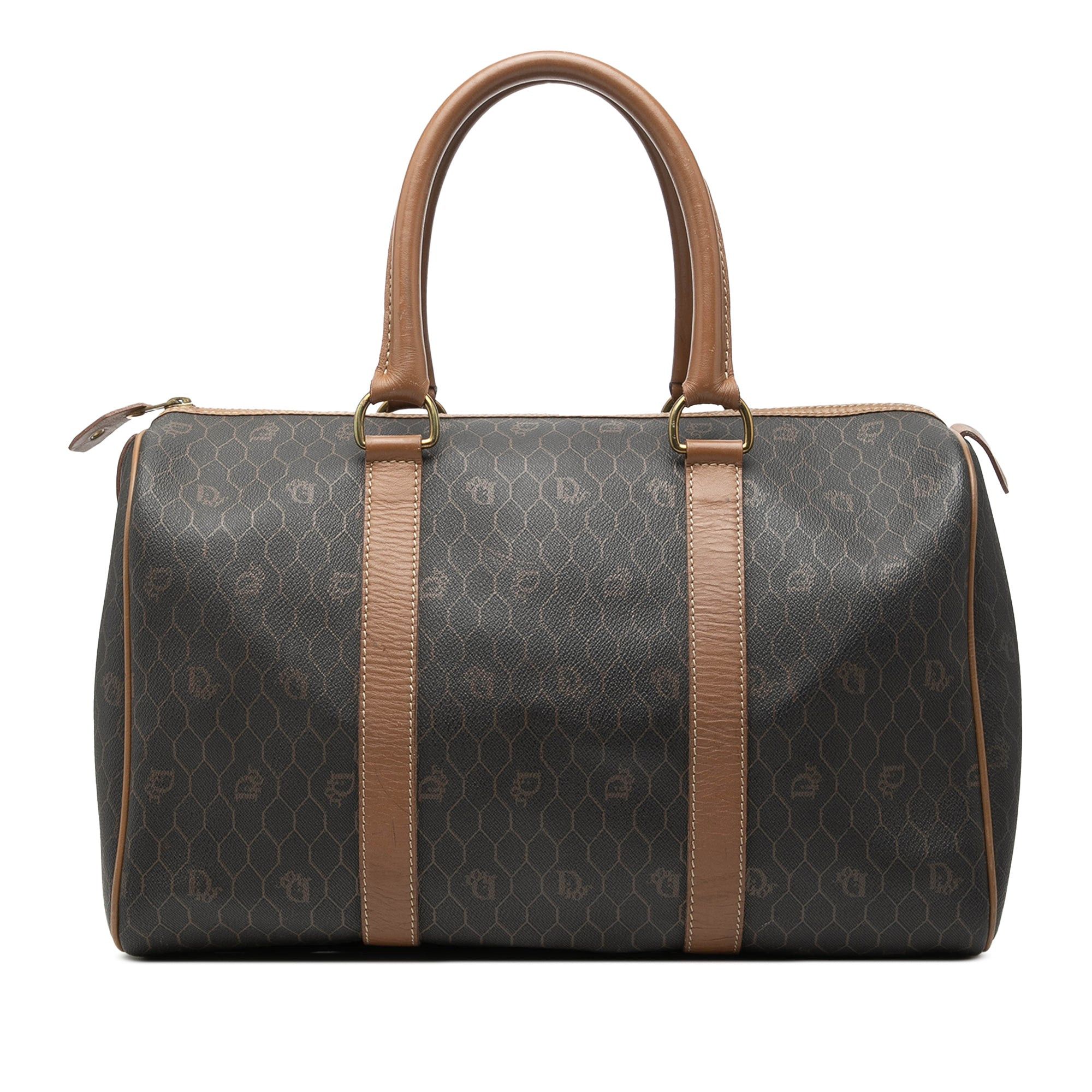 Dior Honeycomb Coated Canvas Boston Bag Size ONE SIZE - 1 Thumbnail