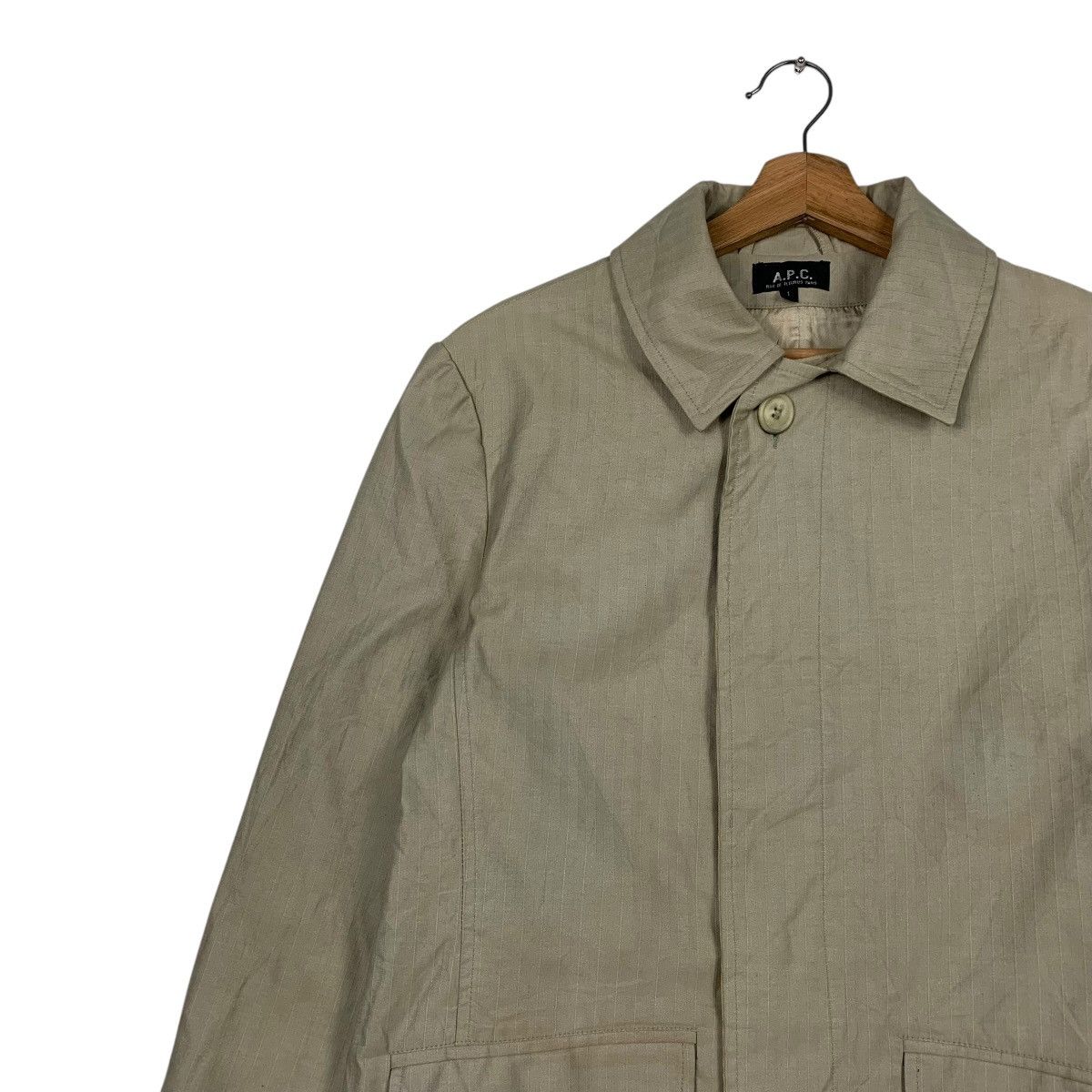 A.P.C. Vintage APC Cotton Overcoat Size US S / EU 44-46 / 1 - 7 Thumbnail