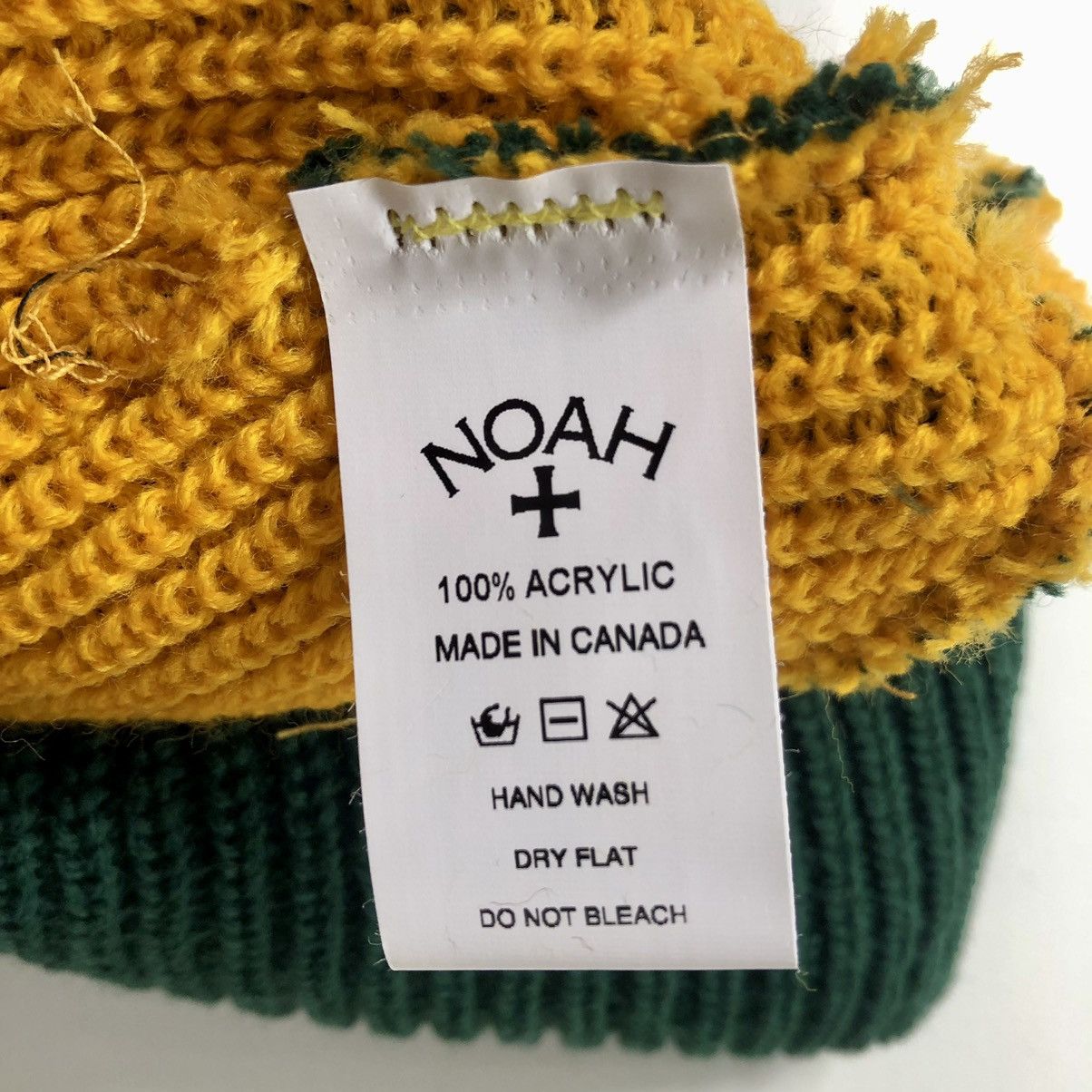 Noah Script Beanie Green, Men's — image 4 of 4