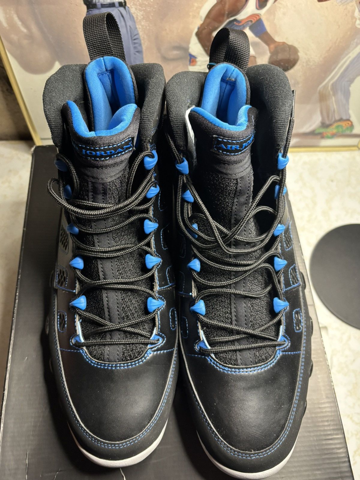 Jordan Brand Jordan Retro 9 ‘photo blue’ Size US 13 / EU 46 - 2 Thumbnail
