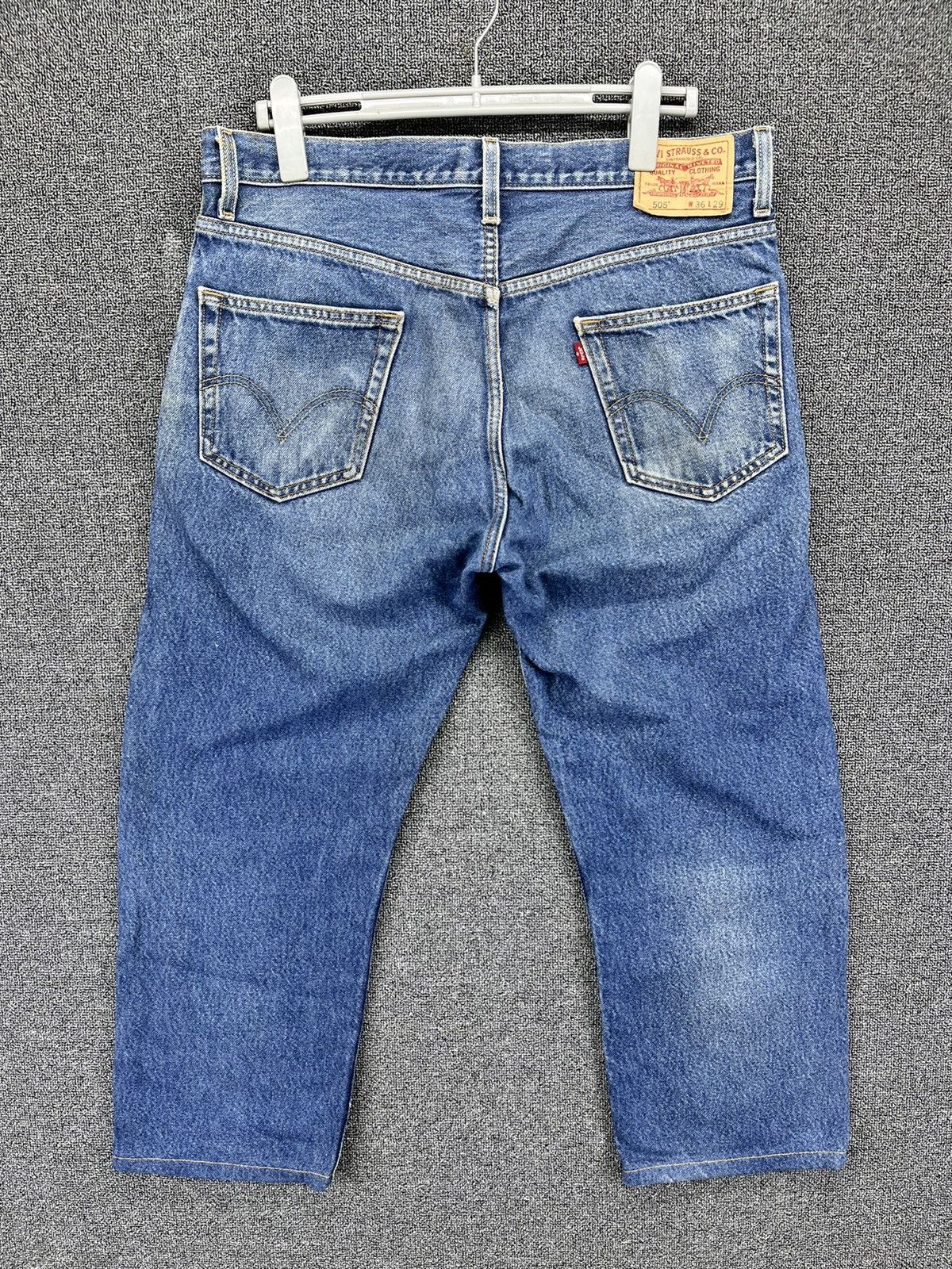 Levi's Vintage Levi's 505 Regular Fit Rare Jeans Denim Pants Size US 36 / EU 52 - 4 Thumbnail