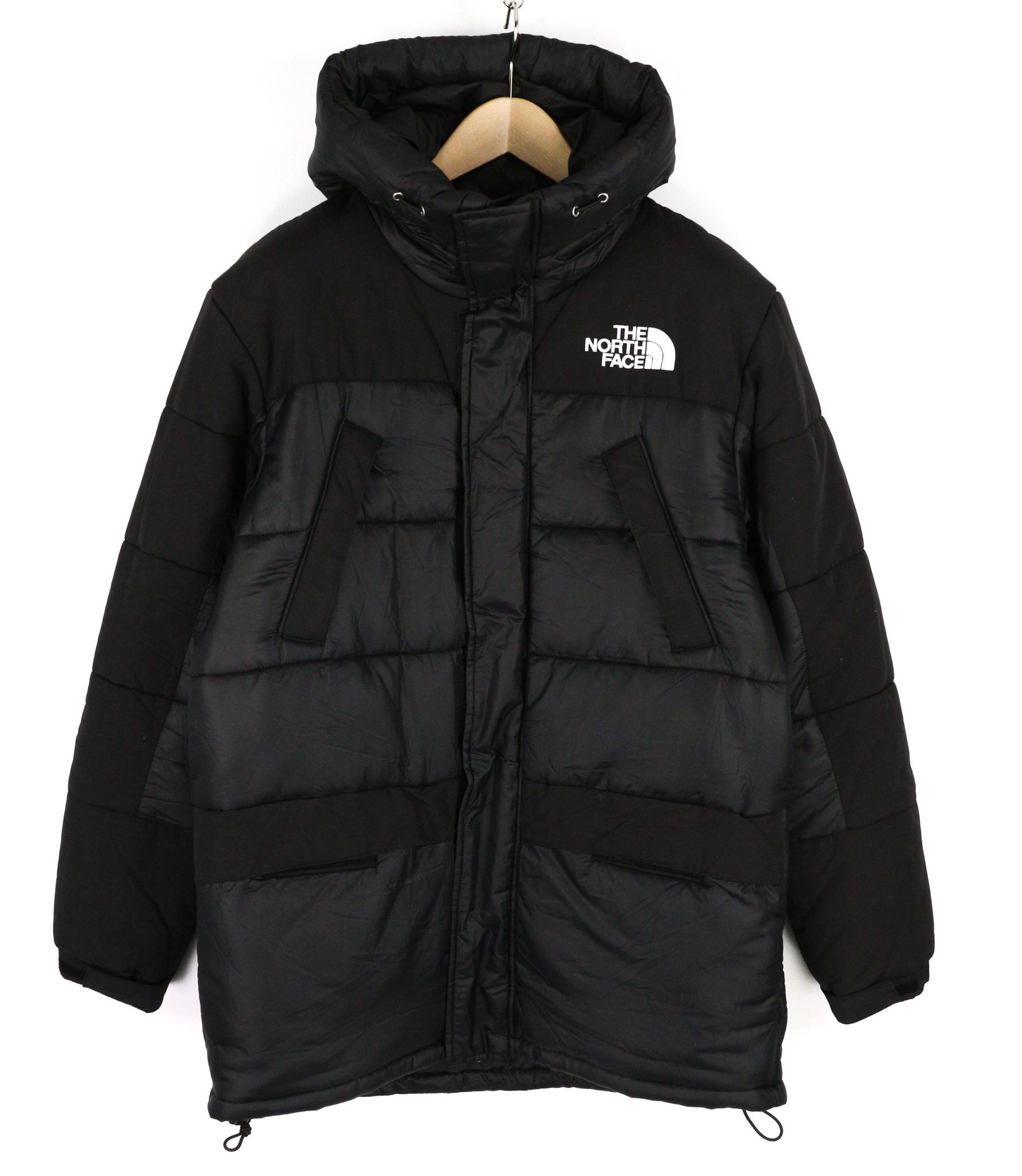 The North Face M Unisex Black Insulation Hooded Zipper Puffer Jacket 81687 Size US M / EU 48-50 / 2 - 1 Thumbnail