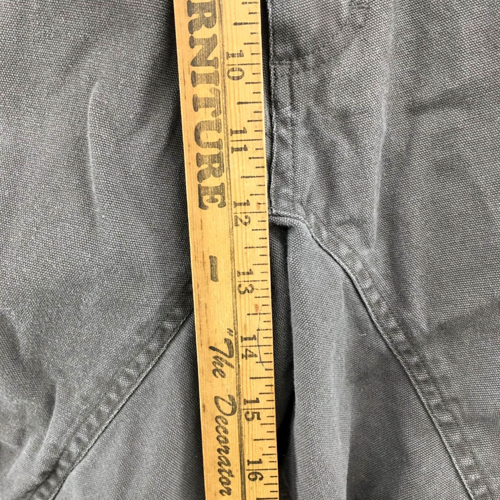 Vintage Woolrich Loden Hiking Short Mens 2XL Gray Mid Rise Zip Fly Belted Cotton 3038 Size US 39 - 7 Thumbnail