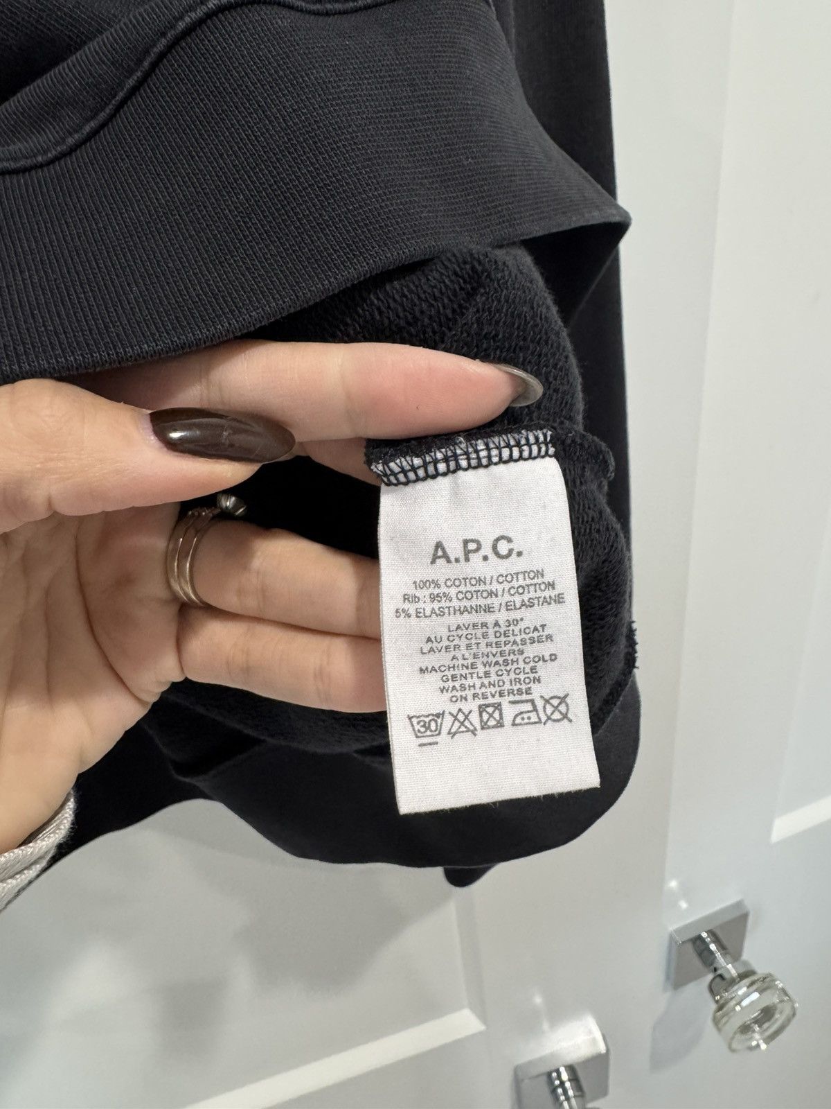 A.P.C. APC Crewneck Sweatshirt Large Size US L / EU 52-54 / 3 - 3 Thumbnail