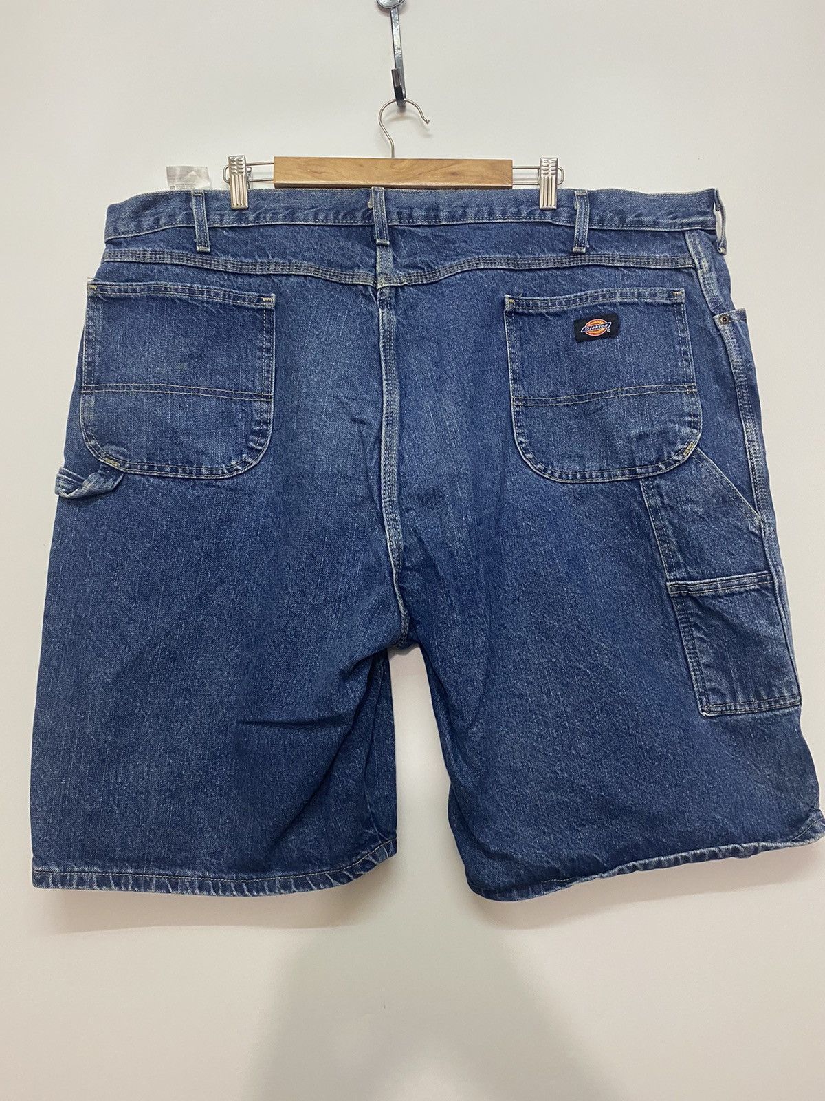 Dickies VINTAGE Dickies Shorts Denim Jeans Carpenter Loop Work Wear Size US 44 / EU 60 - 2 Thumbnail