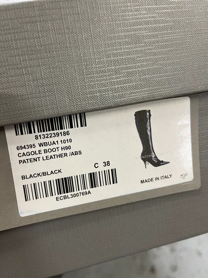 Balenciaga Balenciaga City Cagole 90 Black Heels Boots Size US 7 / IT 37 - 12 Thumbnail