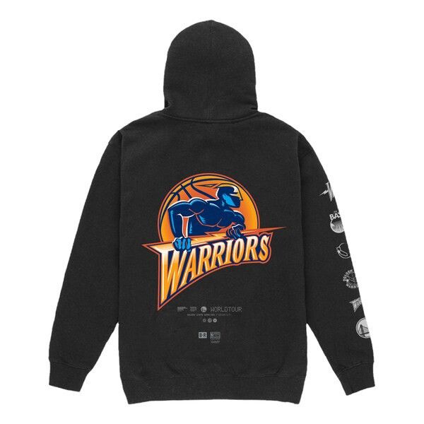 Mitchell & Ness Golden State Warriors Mitchell & Ness Black Pullover Hoodie Size US XXL / EU 58 / 5 - 2 Thumbnail