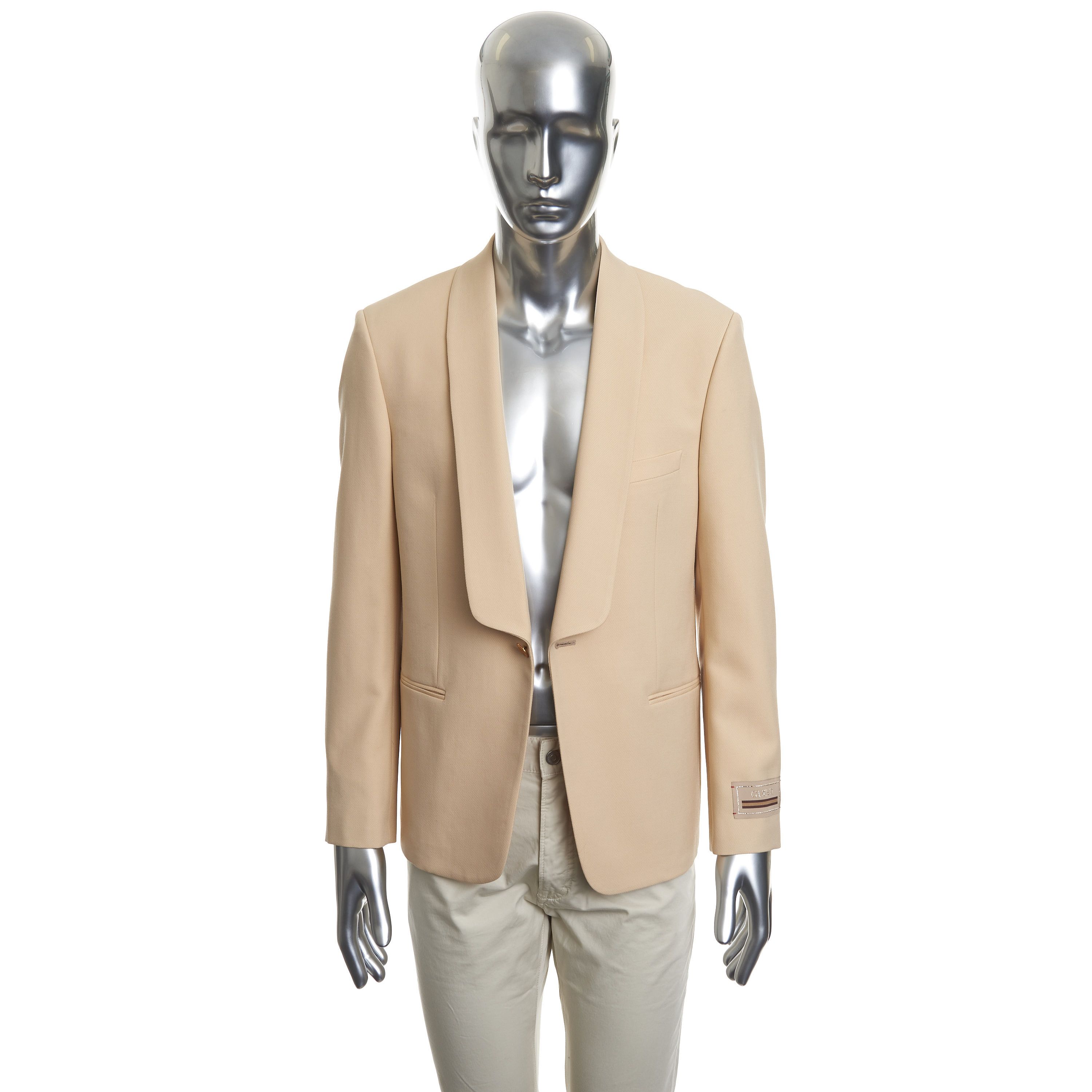 Gucci Single Breasted Jacket With Shawl Collar Size 38R - 11 Thumbnail