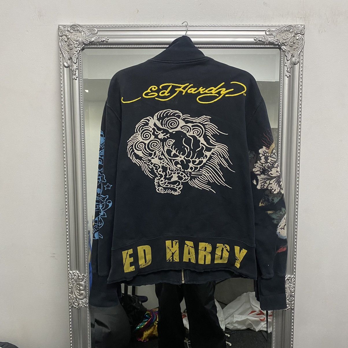 Christian Audigier vintage zip hoodie Ed hardy Size US S / EU 44-46 / 1 - 8 Thumbnail