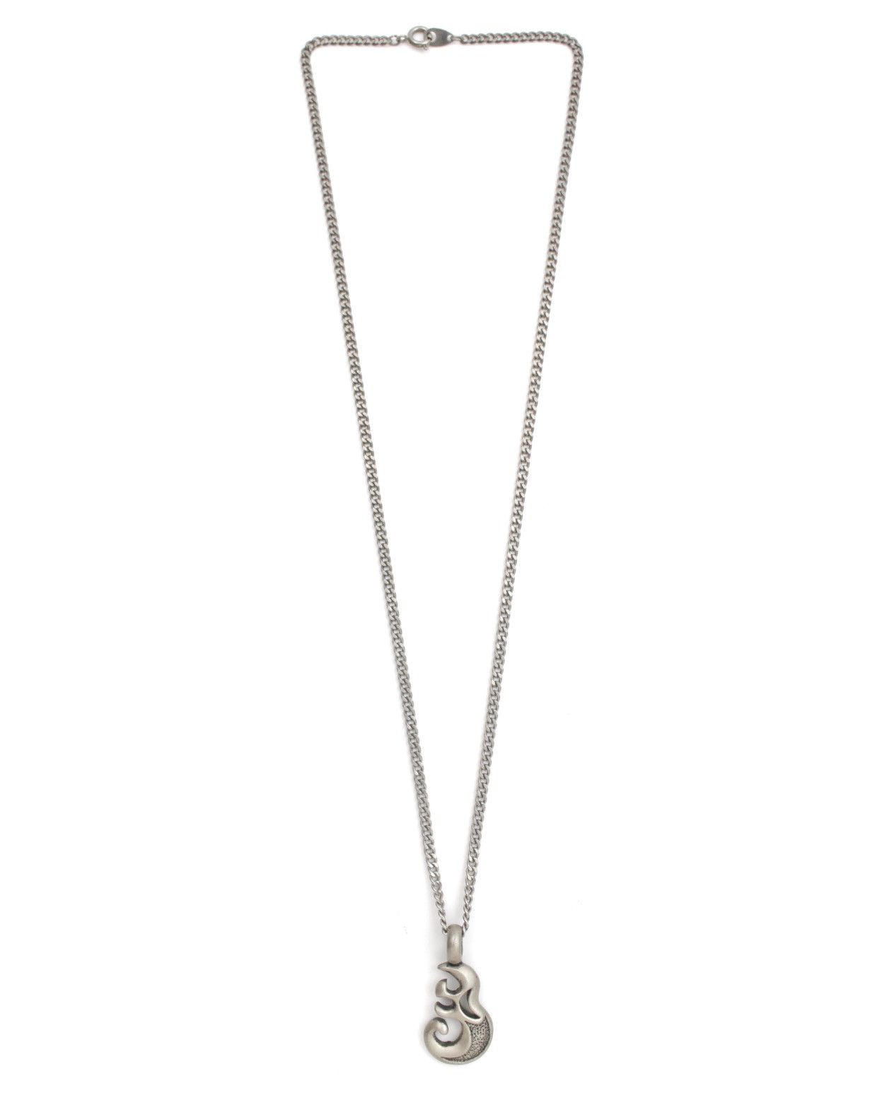 Hysteric Glamour 2000S JAPANESE MADE OXIDIZED SILVER-TONE SWIRL NECKLACE Size ONE SIZE - 2 Thumbnail