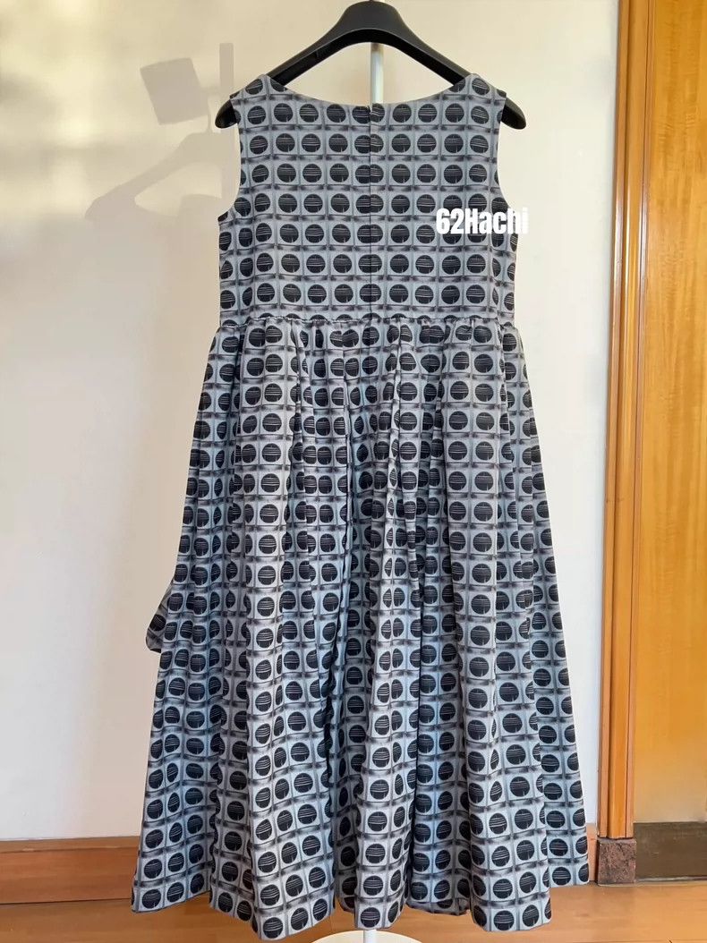 Comme des Garcons Comme Des Garcons Polka-dot grey dress sundress Size M / US 6-8 / IT 42-44 - 6 Thumbnail