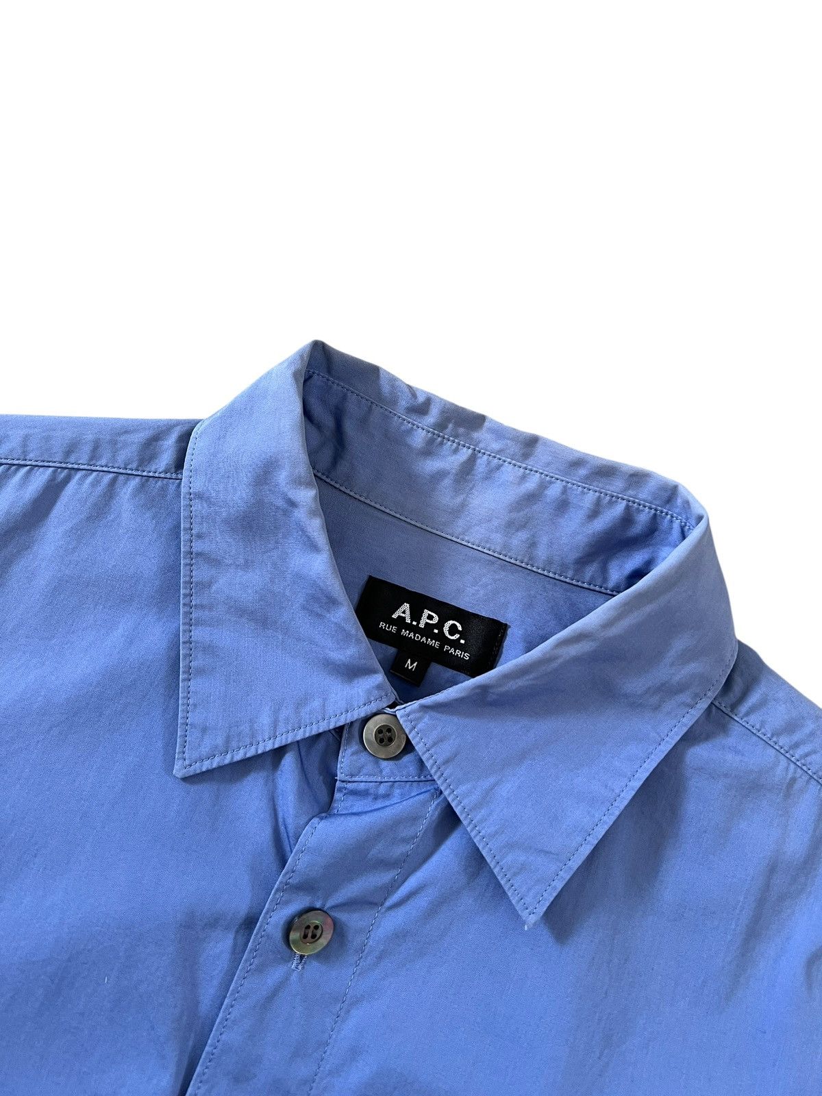 A.P.C. A.P.C Chemise Jensen Button Up Shirt Size US M / EU 48-50 / 2 - 4 Thumbnail