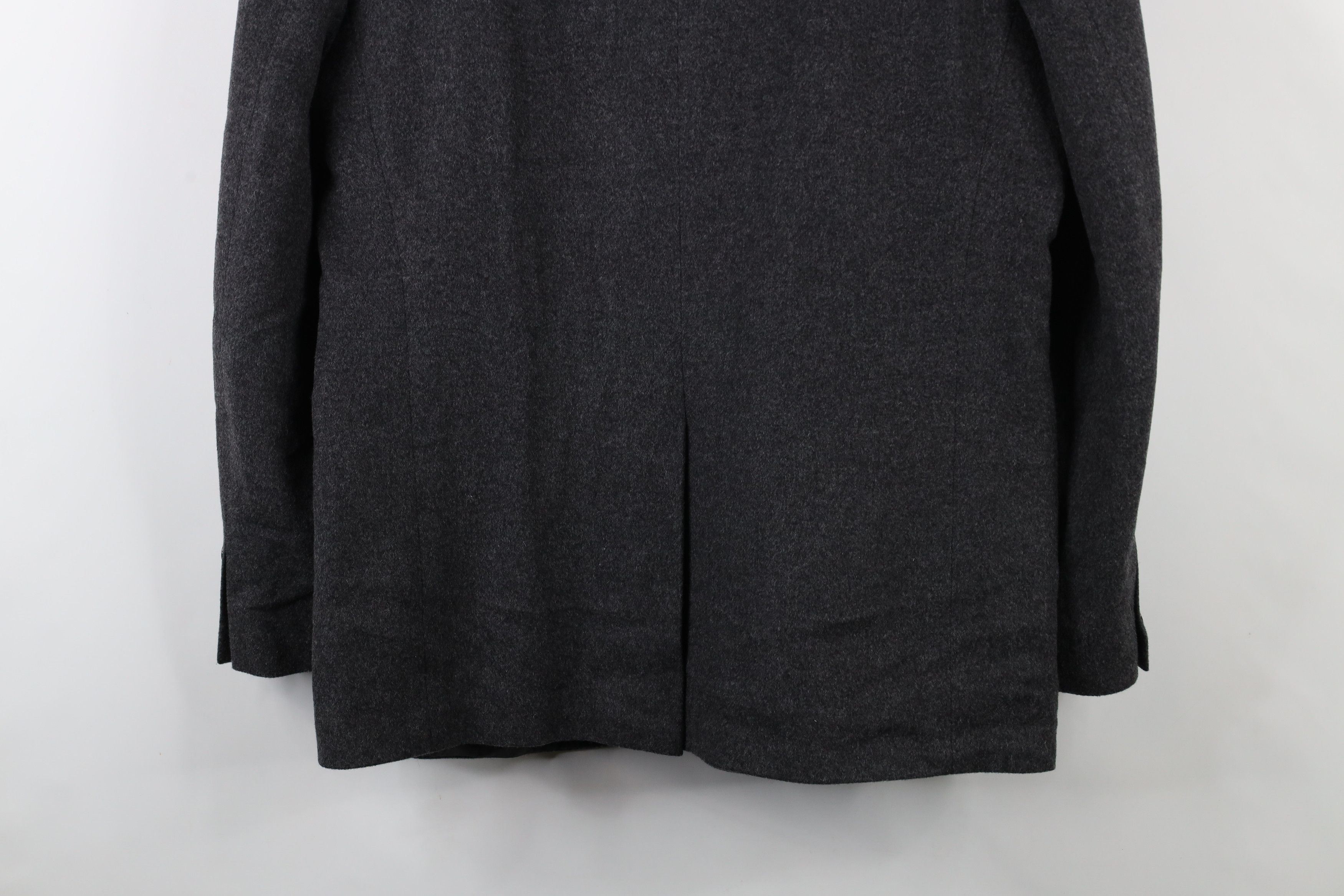 Ralph Lauren × Vintage Ralph Lauren Cashmere 2 Button Suit Blazer Jacket Dark Gray Size US L / EU 52-54 / 3 - 16 Thumbnail