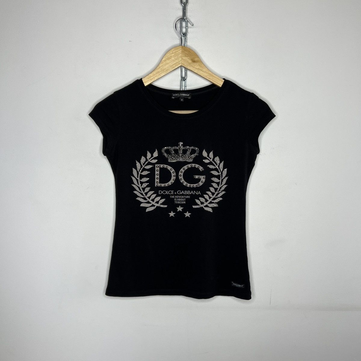 Dolce & Gabbana Dolce & Gabbana D&G huge logo Tshirt top Size S / US 4 / IT 40 - 1 Thumbnail