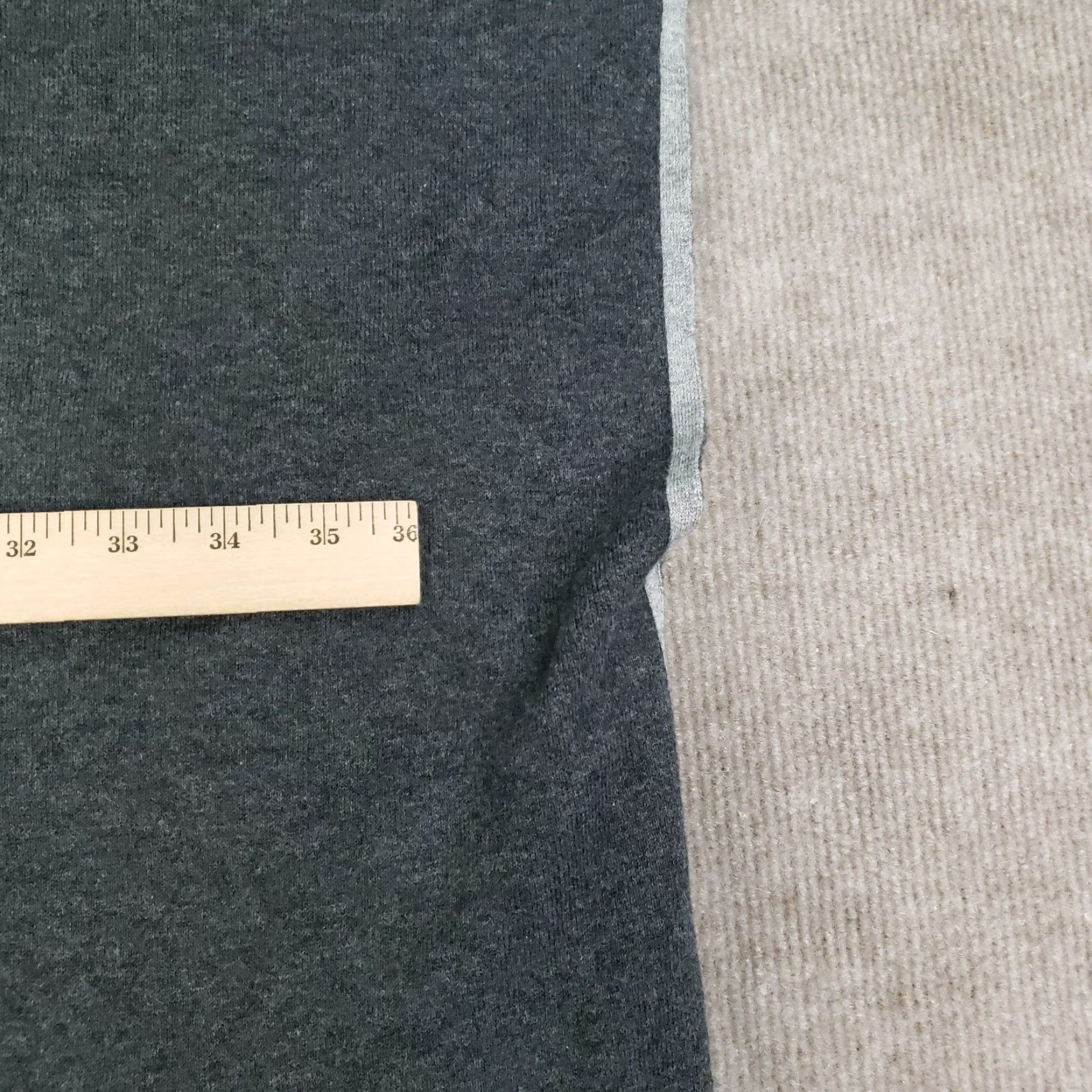 Vintage Chico’s Covering Ruana Poncho Gray Graphite Womens Small Wrap Reversible NWT Size ONE SIZE - 3 Thumbnail