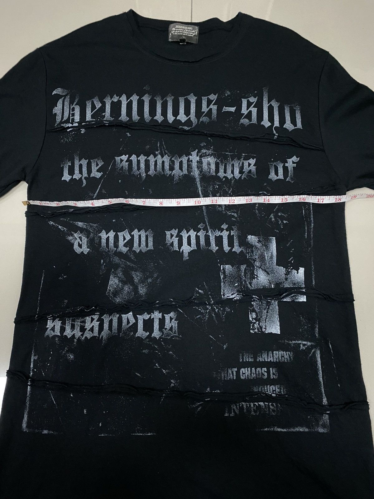 Japanese Brand Bernings Sho Rippedshirt Size US L / EU 52-54 / 3 - 7 Thumbnail