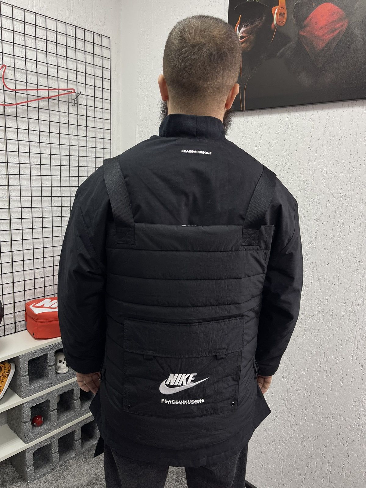 Nike x Peaceminusone G-Dragon 2+1 Jacket Kimono Size XL