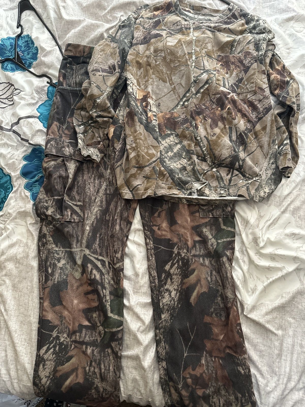 Vintage Camo Pants and long sleeved shirt Size US 36 / EU 52 - 1 Preview