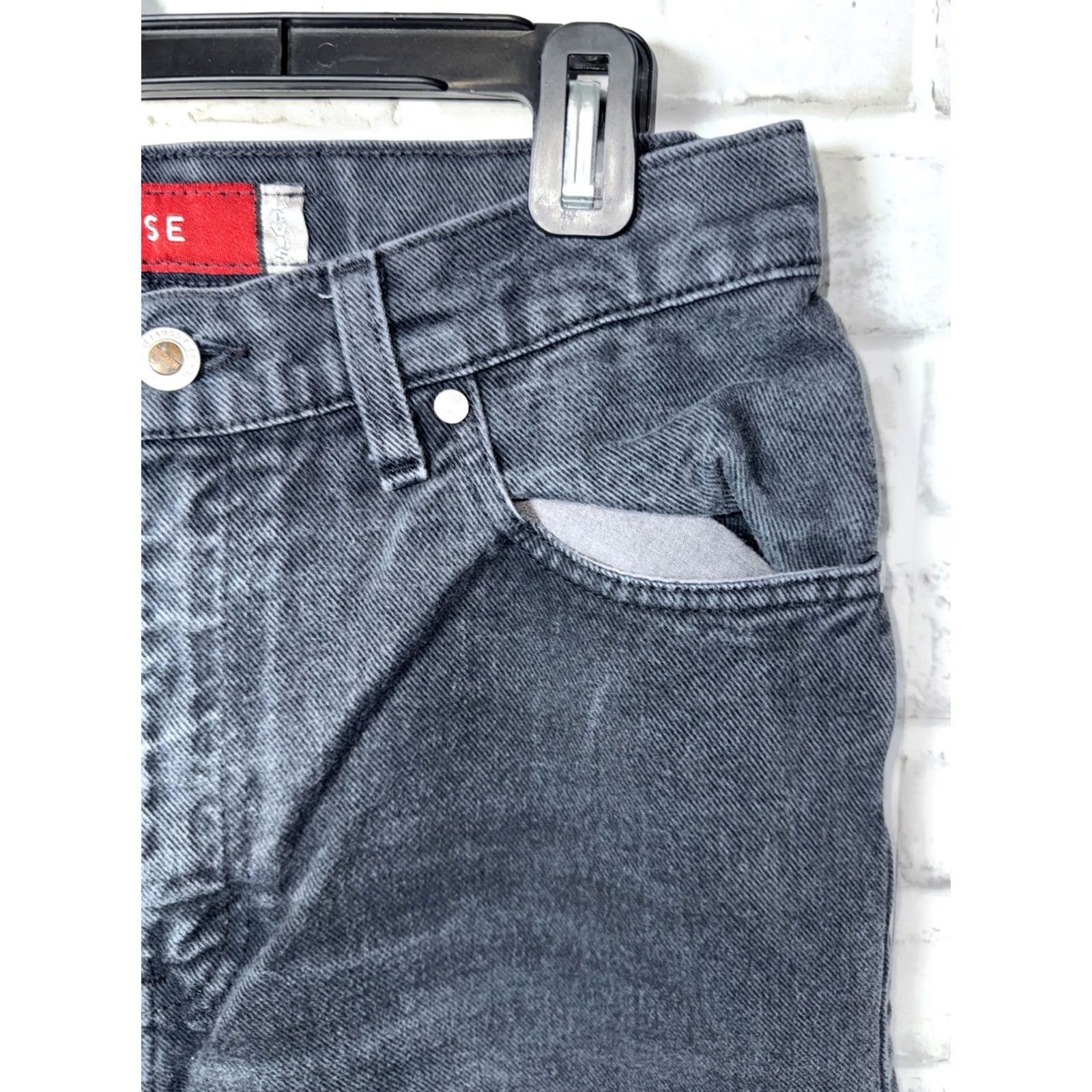Levi's VINTAGE Levi's Silvertab USA Loose High Waist Black Denim 90s Mom Jeans Womens 6x30” Size 28" / US 6 / IT 42 - 3 Thumbnail