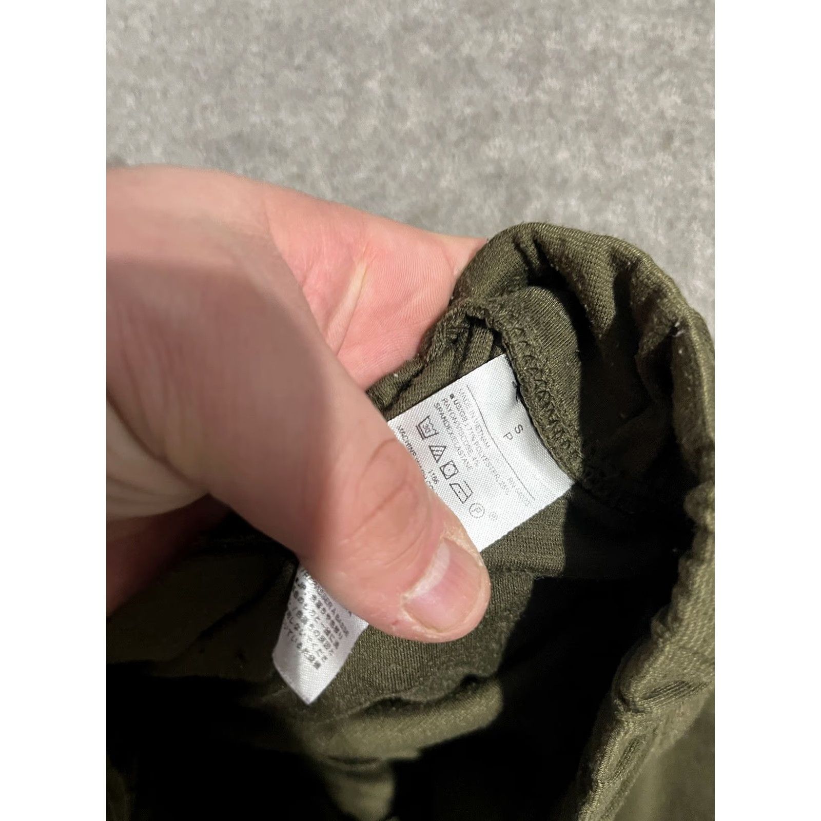 Banana Republic Banana Republic Sweatpants Womens Small Army Green Jogger Drawstring Casual Size 28" / US 6 / IT 42 - 6 Thumbnail