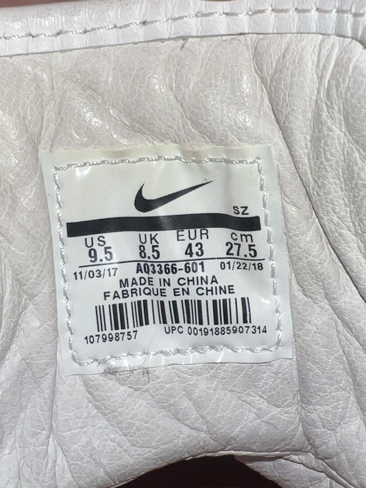Nike × Riccardo Tisci Riccardo Tisci x Nike AF1 High - Victorious Minotaurs Size US 9.5 / EU 42-43 - 6 Thumbnail