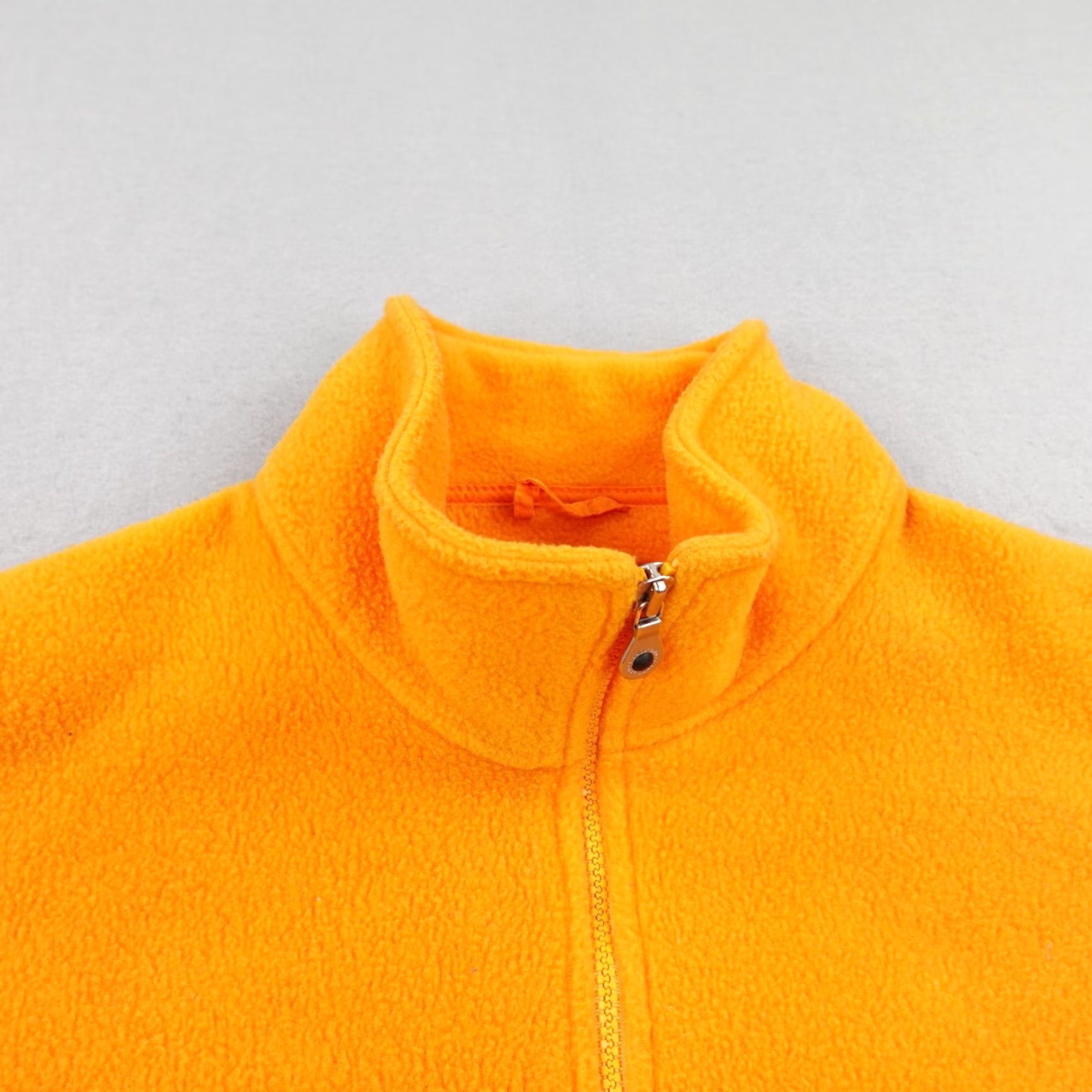Lands' End Vintage Lands End Jacket Mens Tall Large Orange Polartec Fleece Zip Up Made USA Size US L / EU 52-54 / 3 - 2 Thumbnail