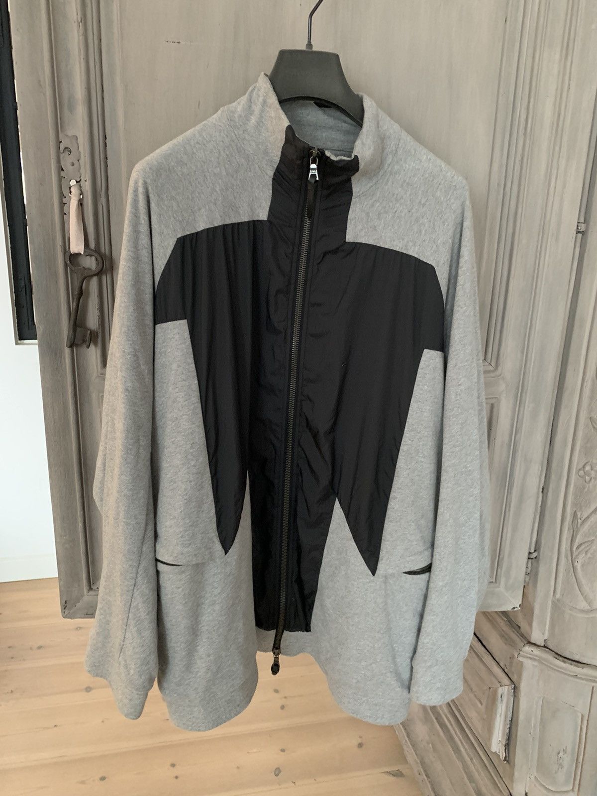 image of 11 By Boris Bidjan Saberi Heavy Zipper 11 By Bbs Boris Bidjan Saberi Sweatshirt in Grey (Size XL)