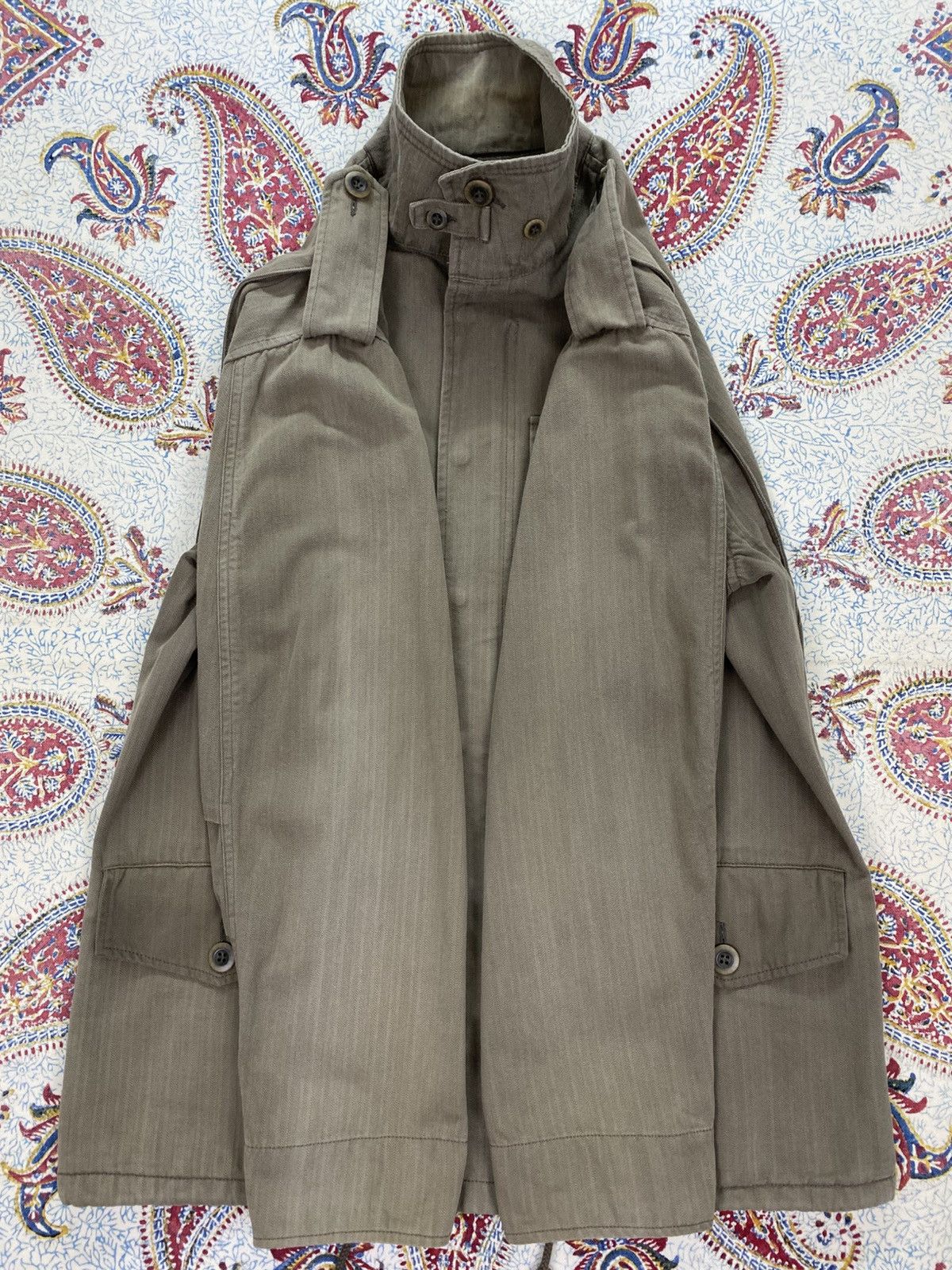 Beams Plus Beams Japan Herringbone Twill Military Jacket Size US M / EU 48-50 / 2 - 11 Thumbnail