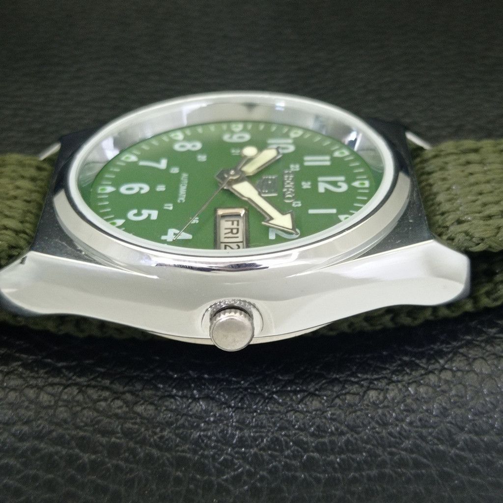 Seiko REFURBISHED VINTAGE SEIKO 5 AUTO JAPAN MENS WATCH a441732 Size 38 - 5 Thumbnail
