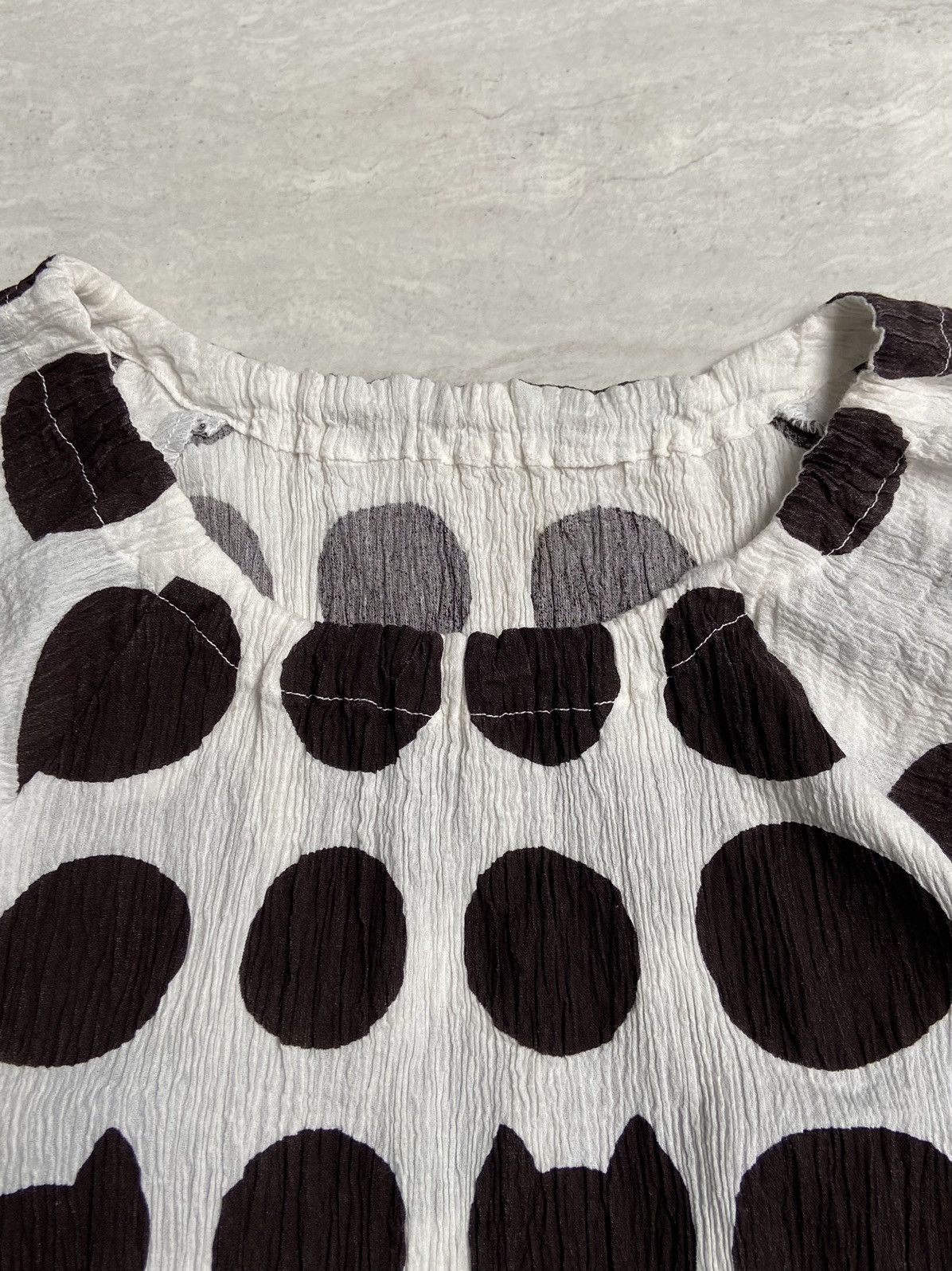 TSUMORI CHISATO Polkadot Midi Dress