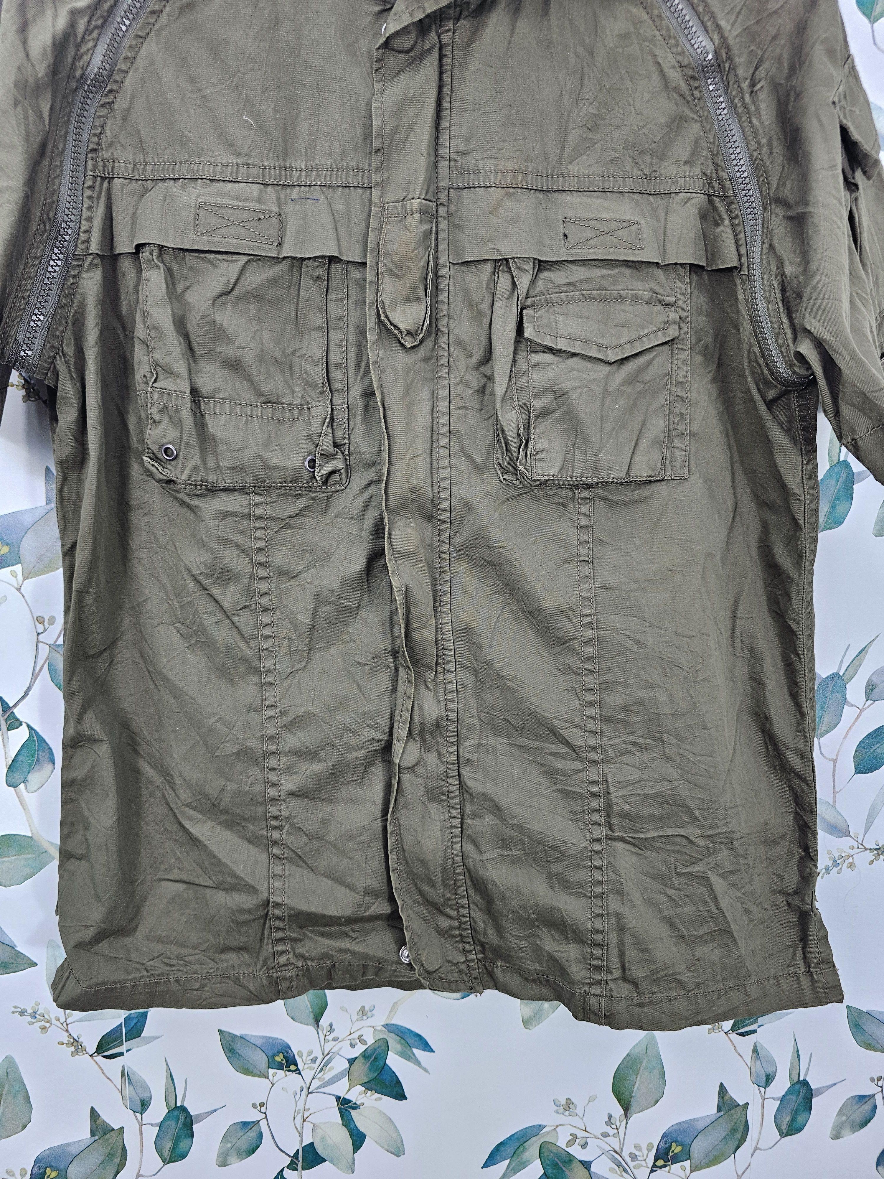 Avirex Avirex Varsity Military Army Jacket Short Sleeves J0119 Size US L / EU 52-54 / 3 - 5 Thumbnail