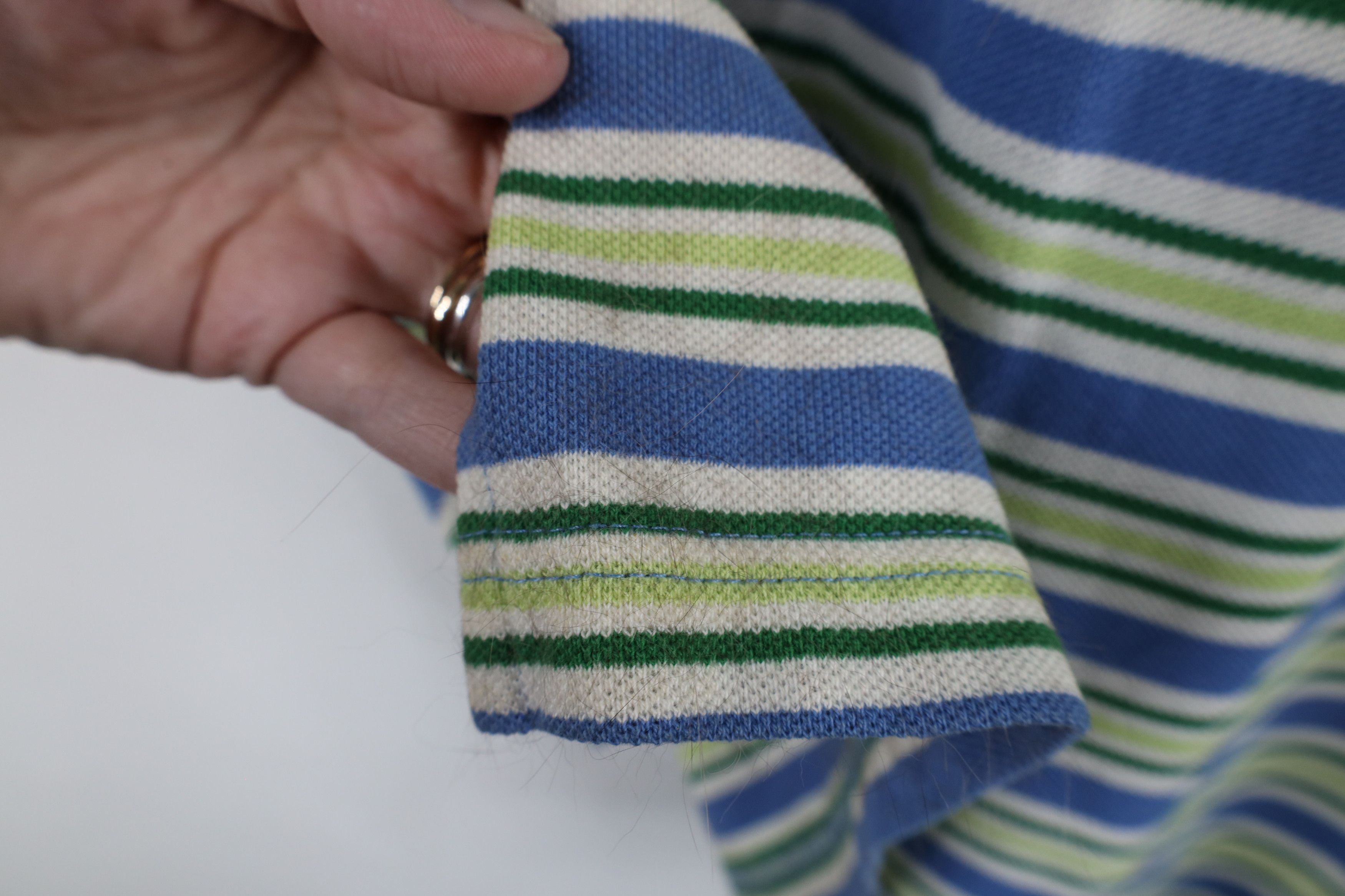 Ralph Lauren × Vintage Vintage 90s Ralph Lauren Striped Collared Polo Shirt Cotton Size US M / EU 48-50 / 2 - 10 Thumbnail