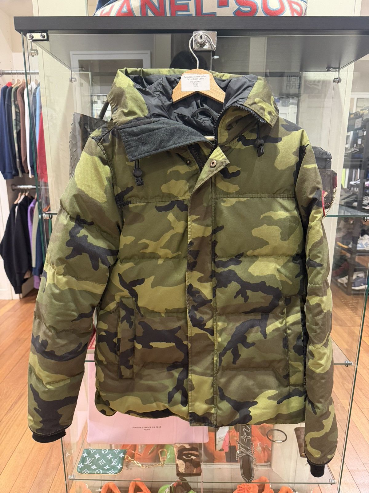 Canada Goose Canada Goose Macmillan Parka - Green Camo Size US S / EU 44-46 / 1 - 2 Thumbnail