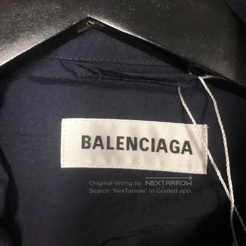 Balenciaga Balenciaga Black and Green Color Blocked Windbreaker Size XS / US 0-2 / IT 36-38 - 3 Thumbnail