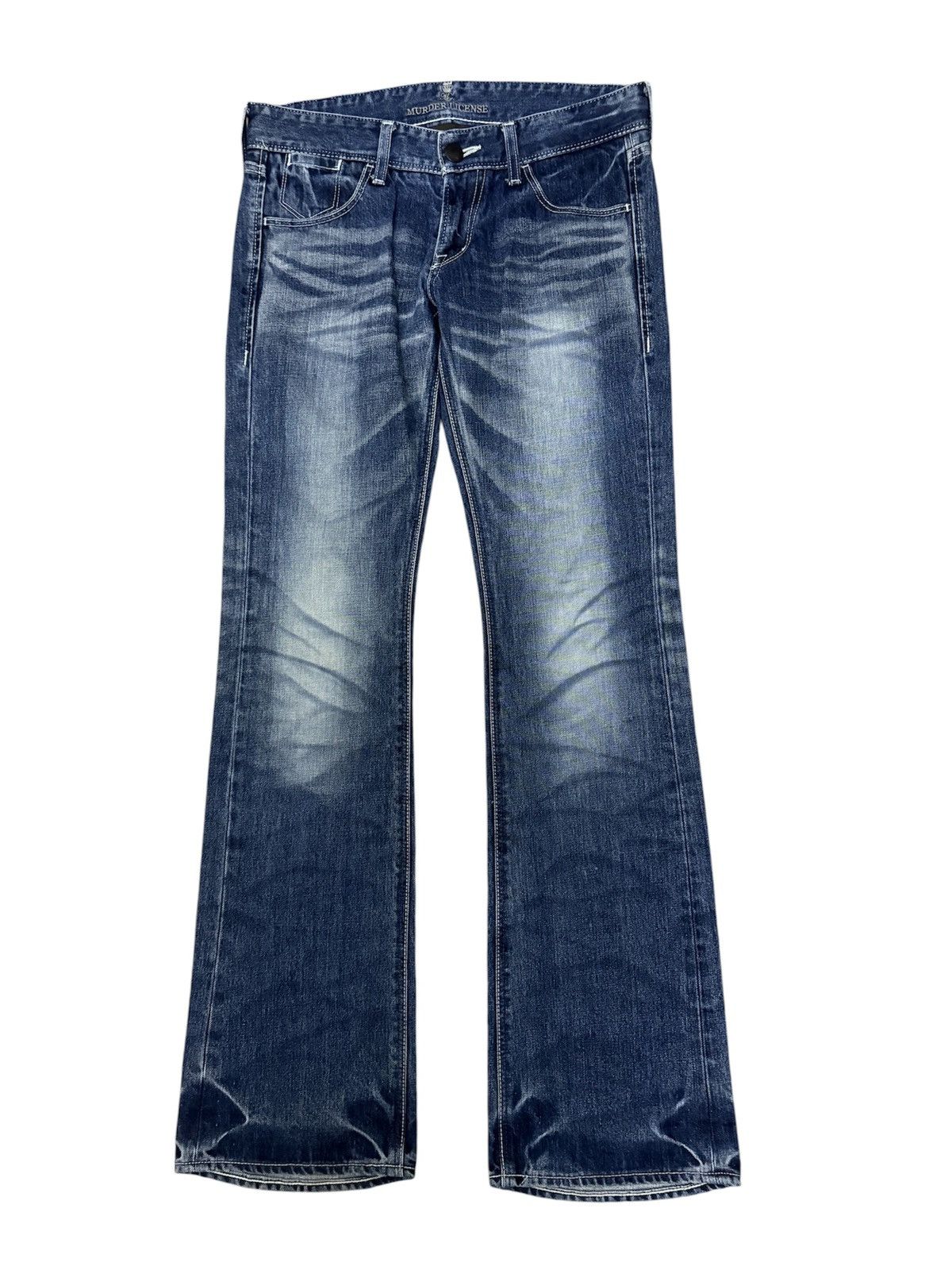 パンツ Archive MURDER LICENSE Flare Deadstock Men's Murder License Denim | Grailed