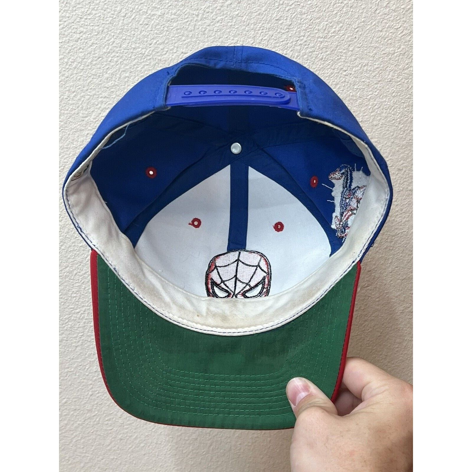 American Needle 1993 SpiderMan Hat Marvel Blockhead American Needle SnapBack Size ONE SIZE - 5 Thumbnail