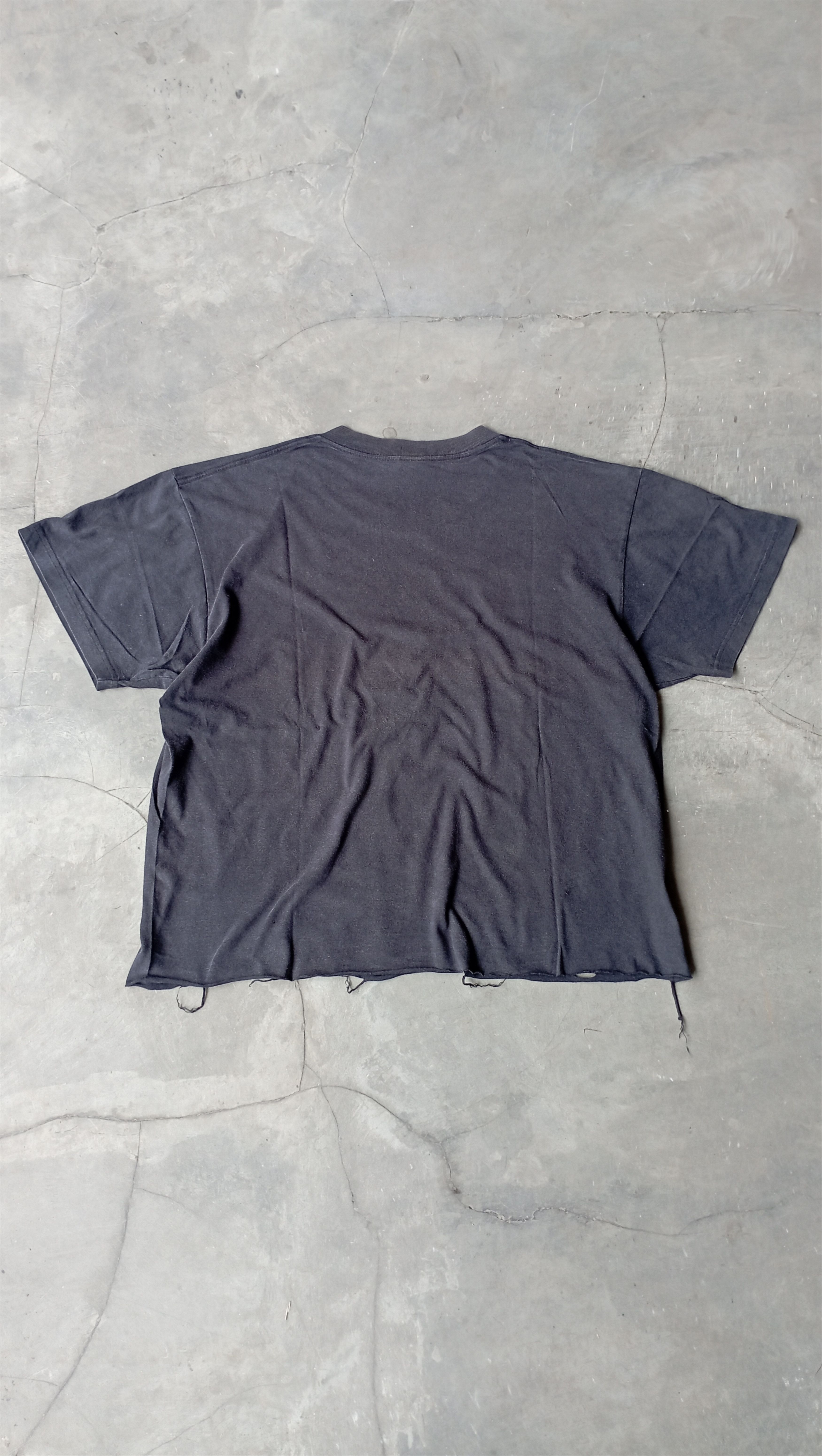 Other Vintage 90s Faded Distress Blank Shirt Size US M / EU 48-50 / 2 - 4 Thumbnail