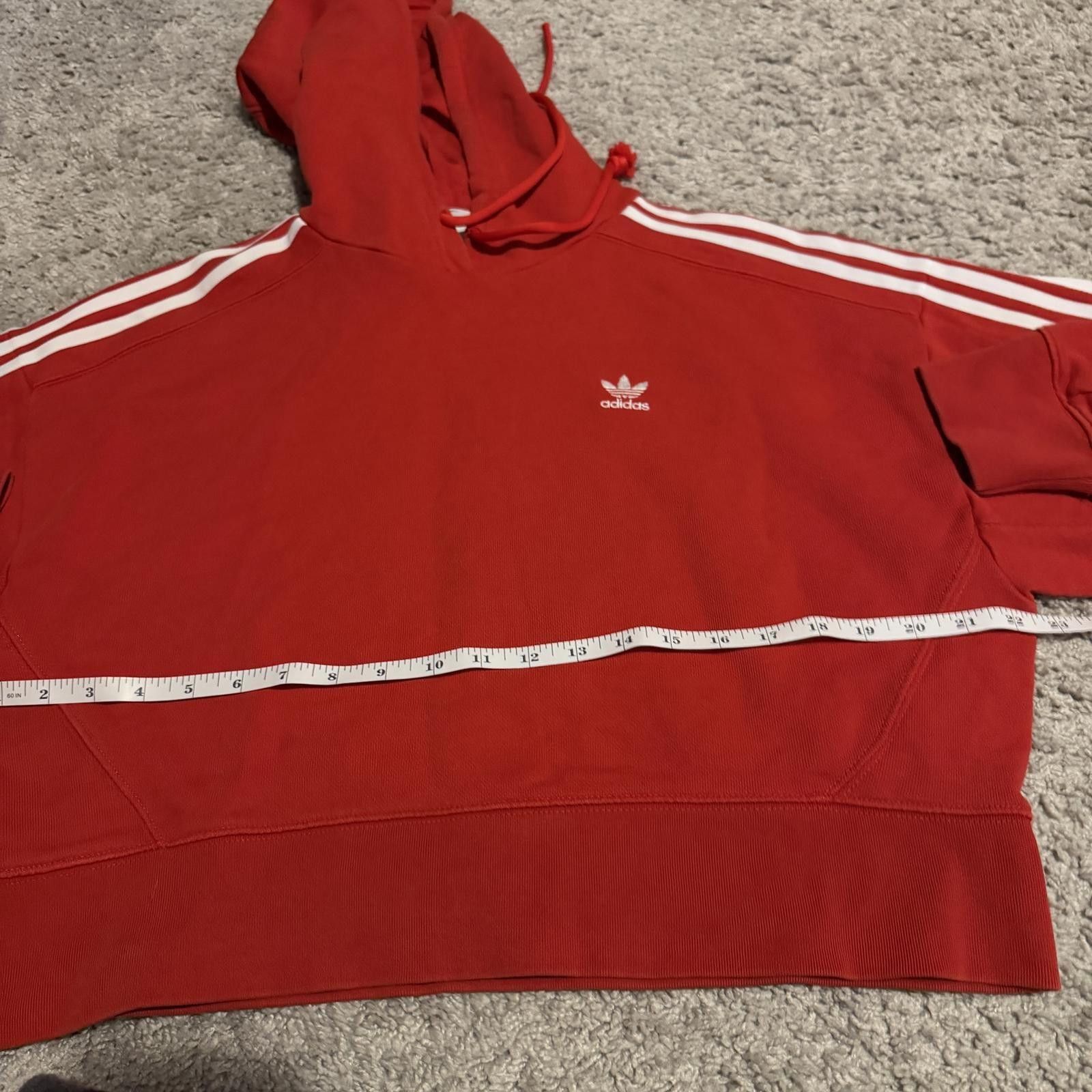 Adidas Adidas Hoodie Womens Small Cropped Pullover Size S / US 4 / IT 40 - 1 Thumbnail