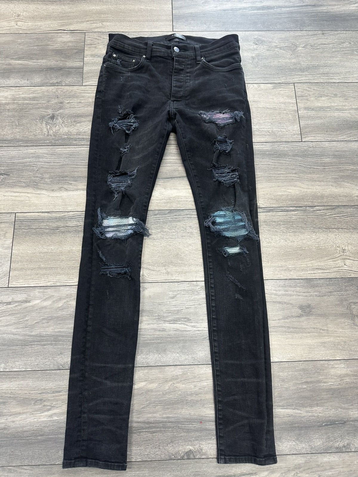 AMIRI MX2 Jeans Aged Black Men's - US